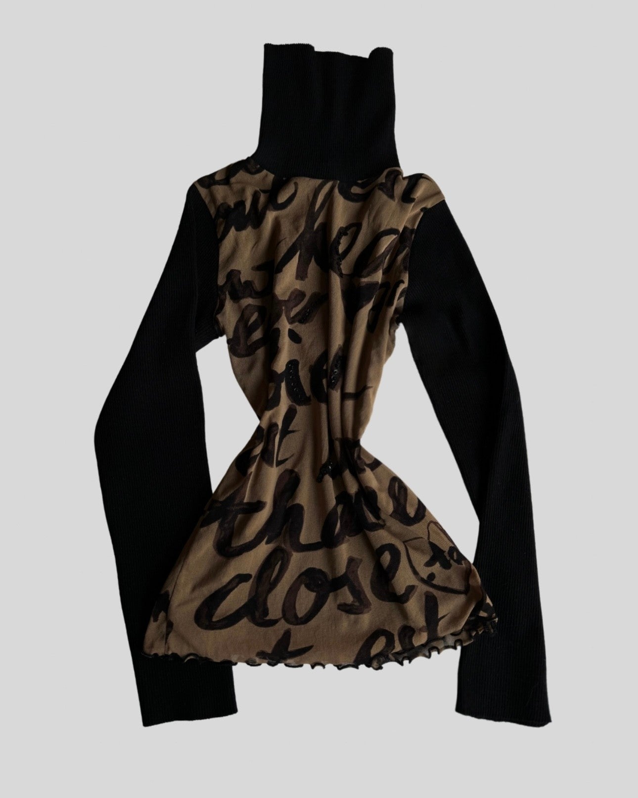 Vakko Turtleneck Blouse
