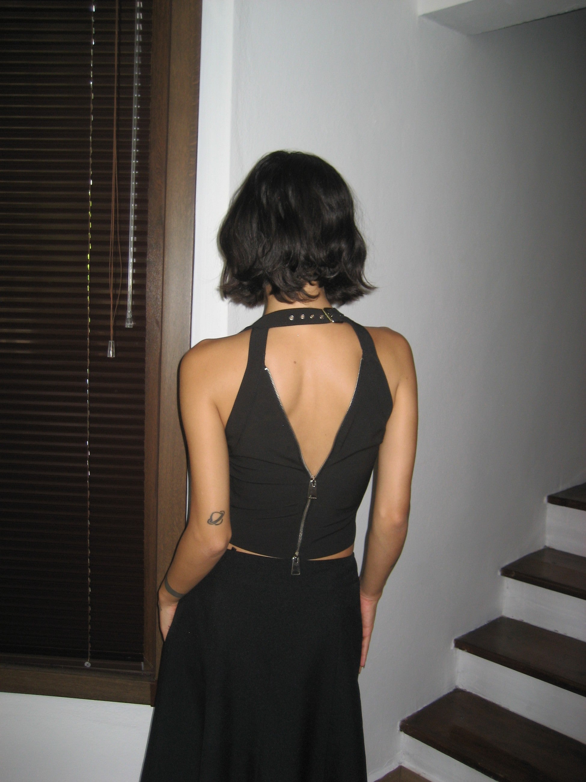 Zippered Bustier