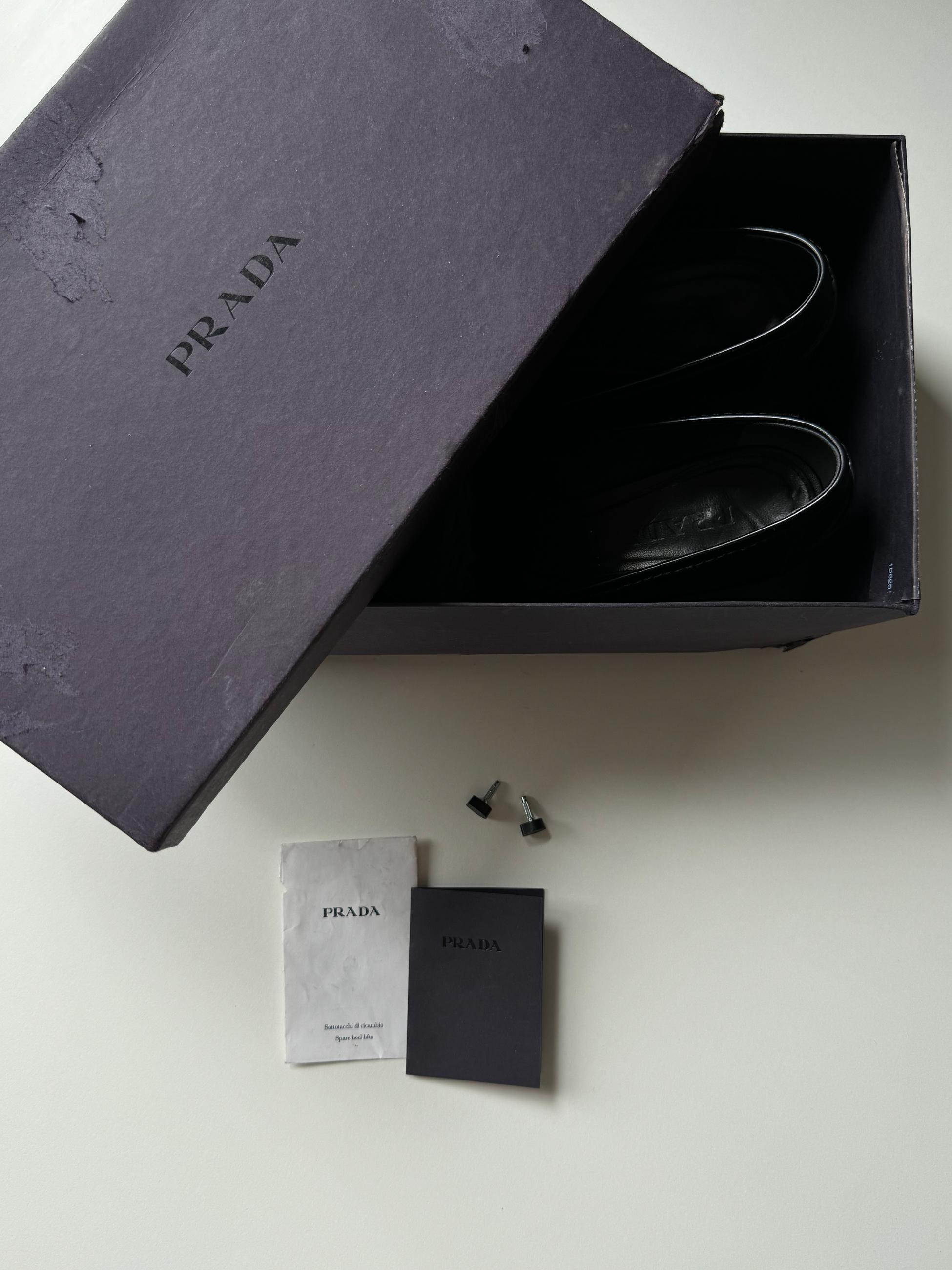 Prada Patent Leather High Heels