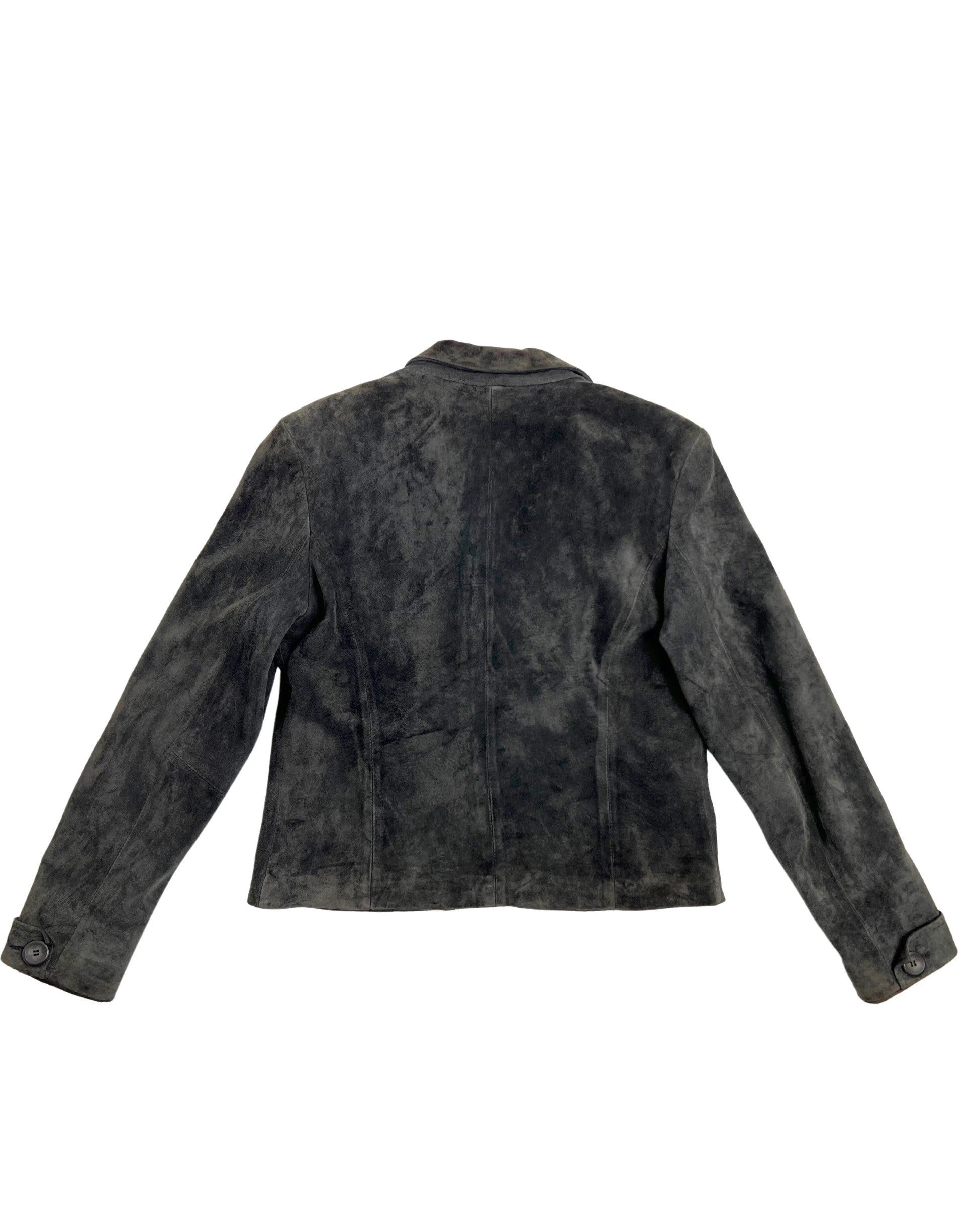 Anthracite Suede Jacket