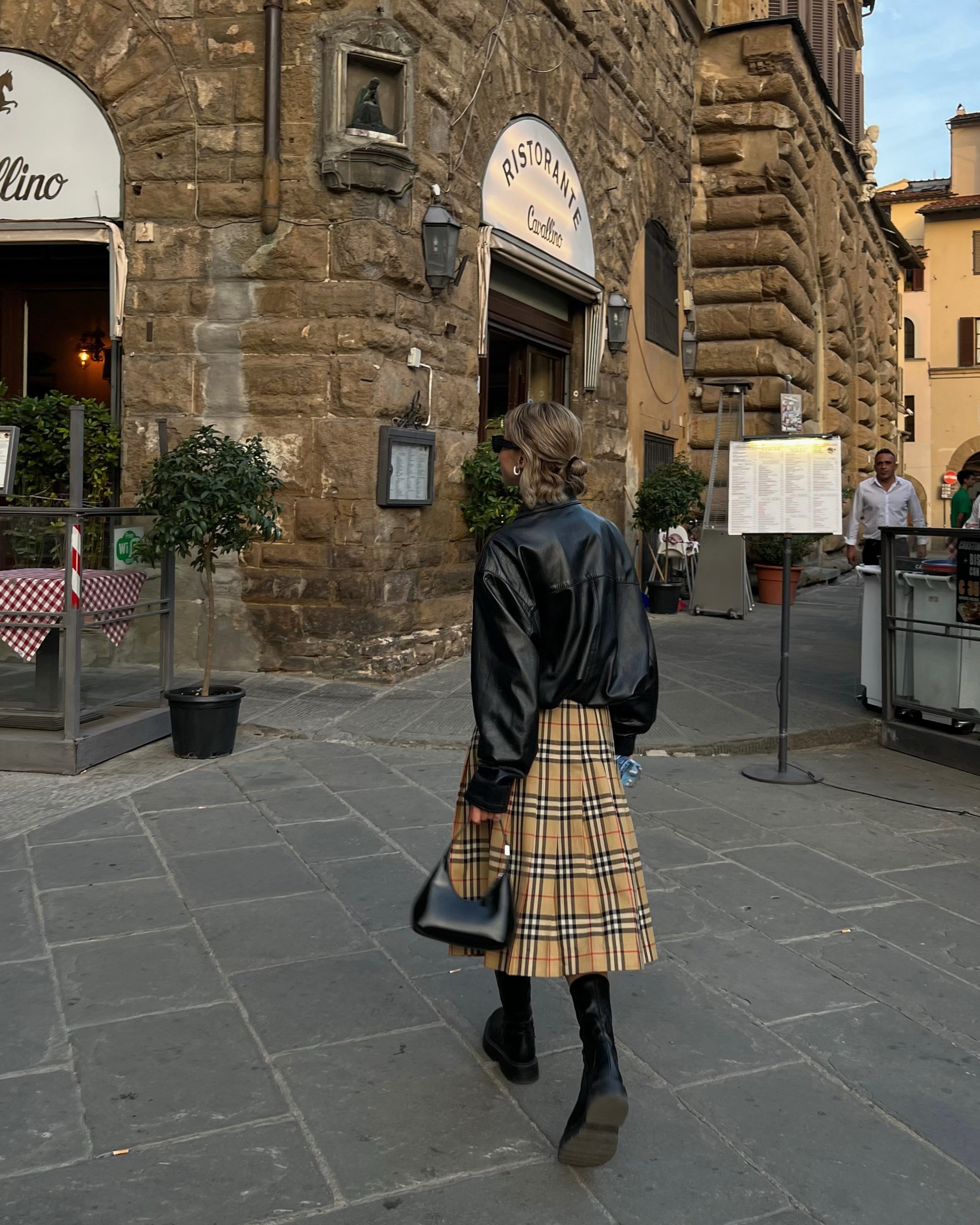 Burberry Pleated Skirt