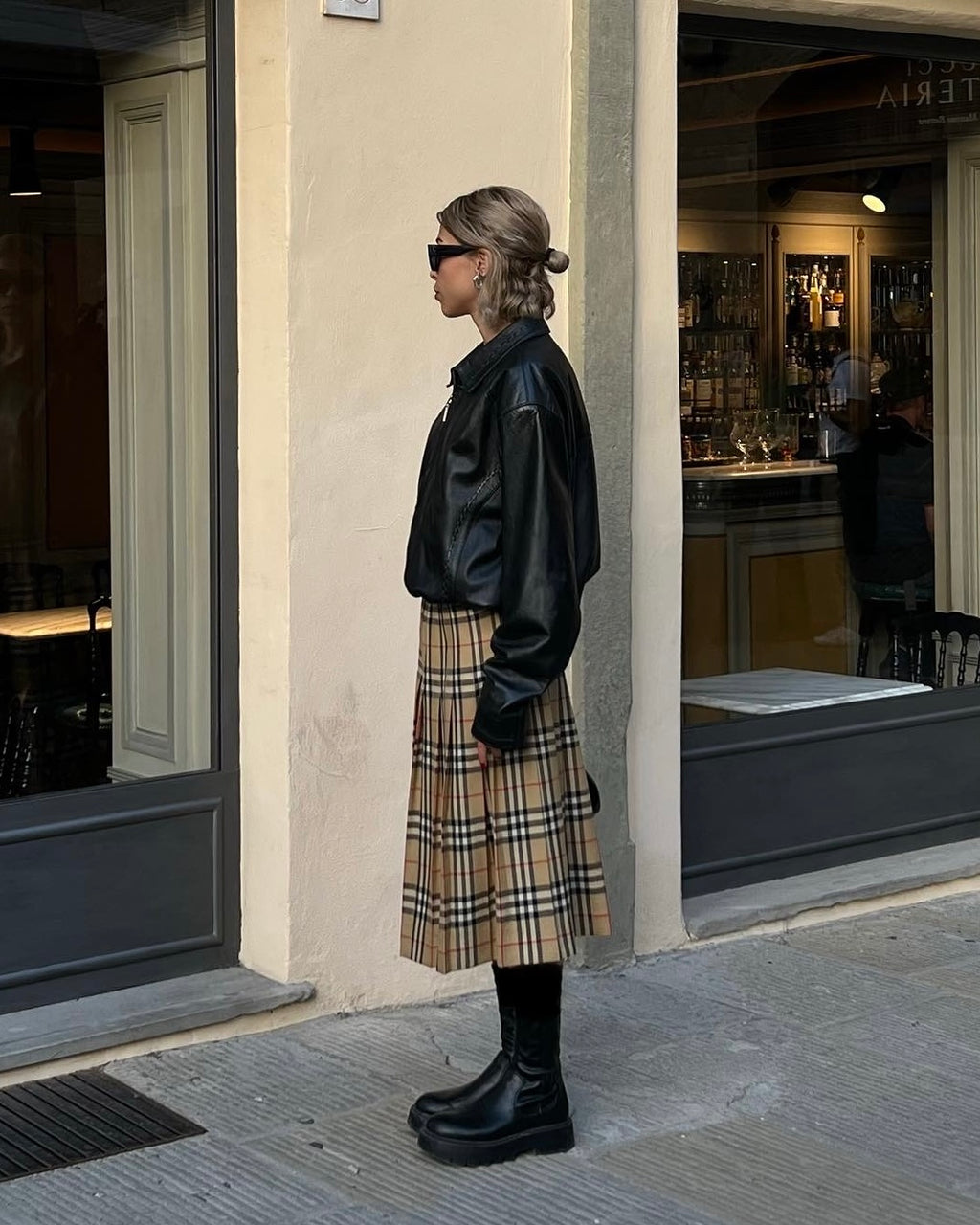 Burberry Pleated Skirt