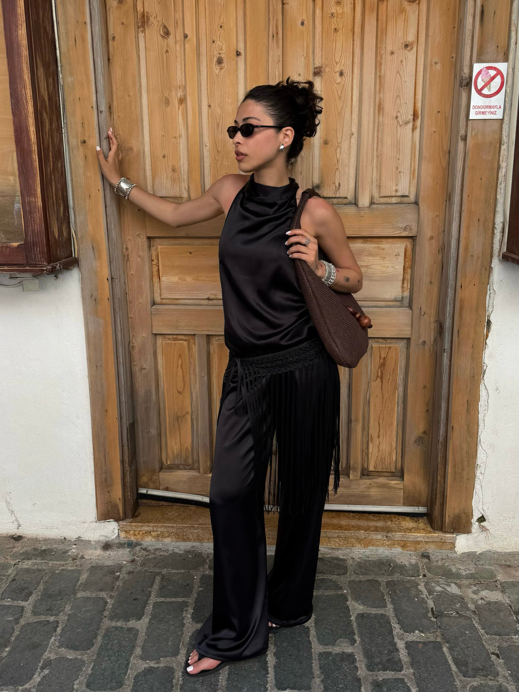 Naya Satin Trousers