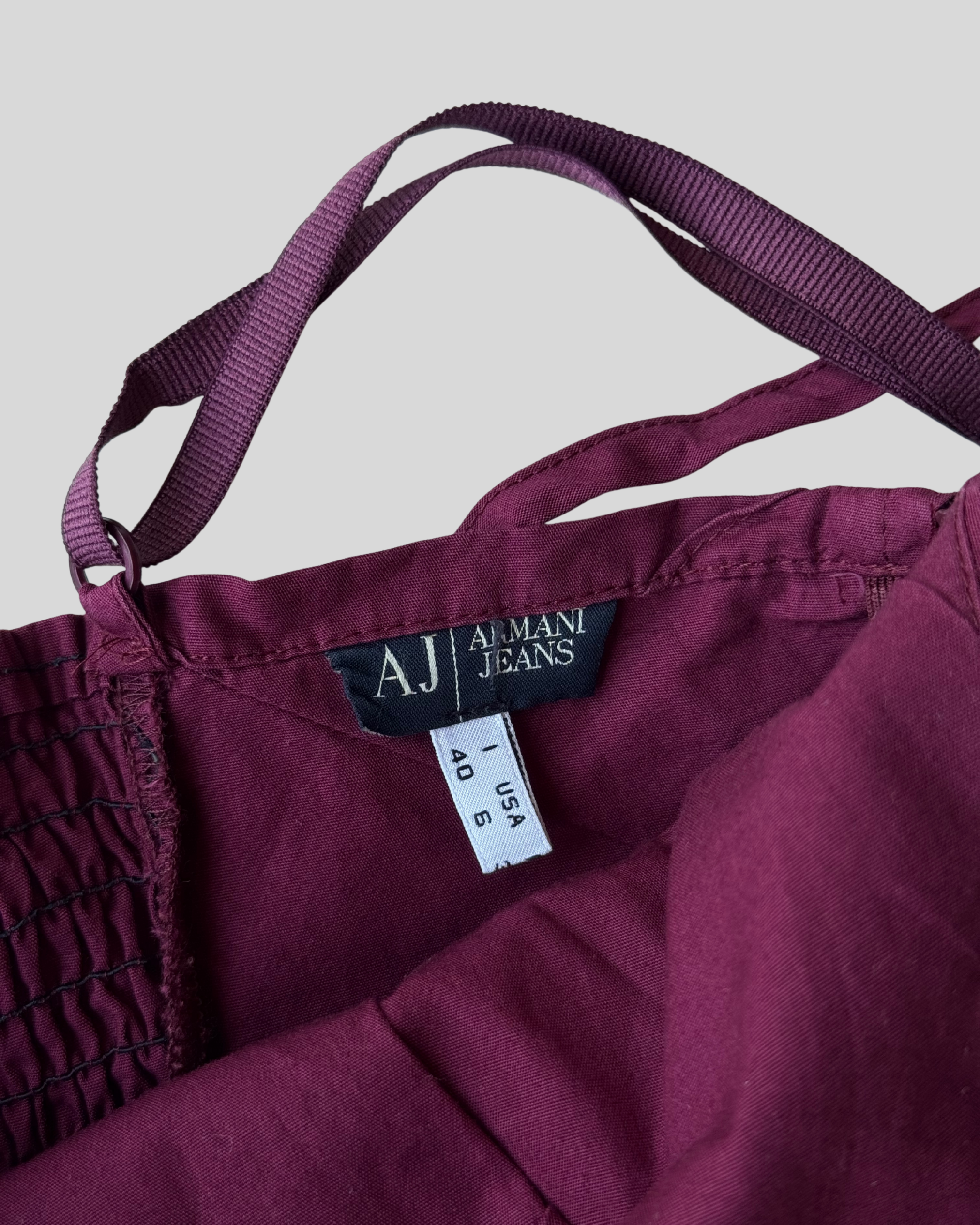 Armani Jeans Mürdüm Büstiyer