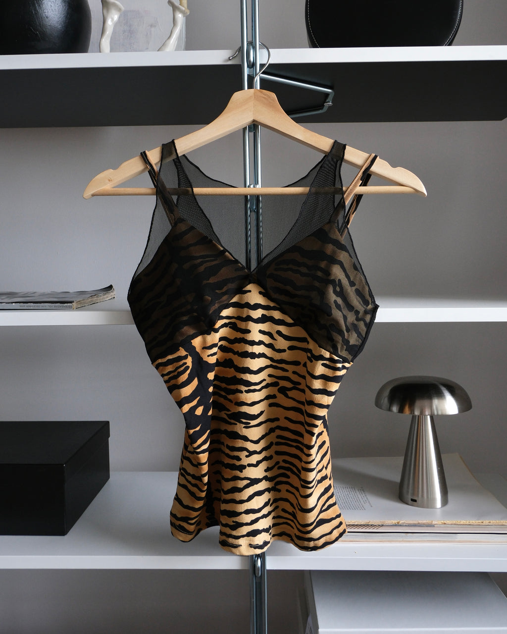Tiger Print Bustier