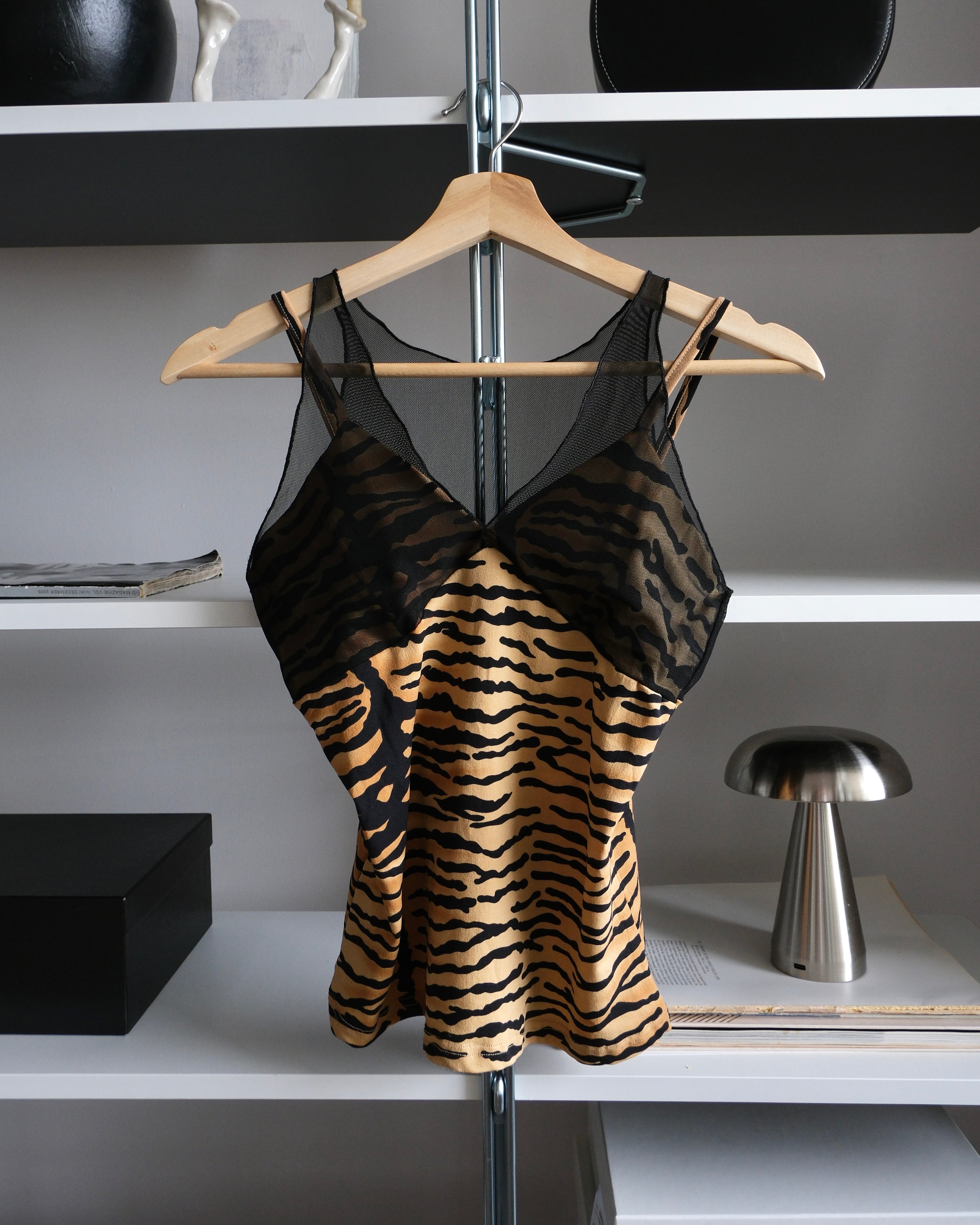 Tiger Print Bustier