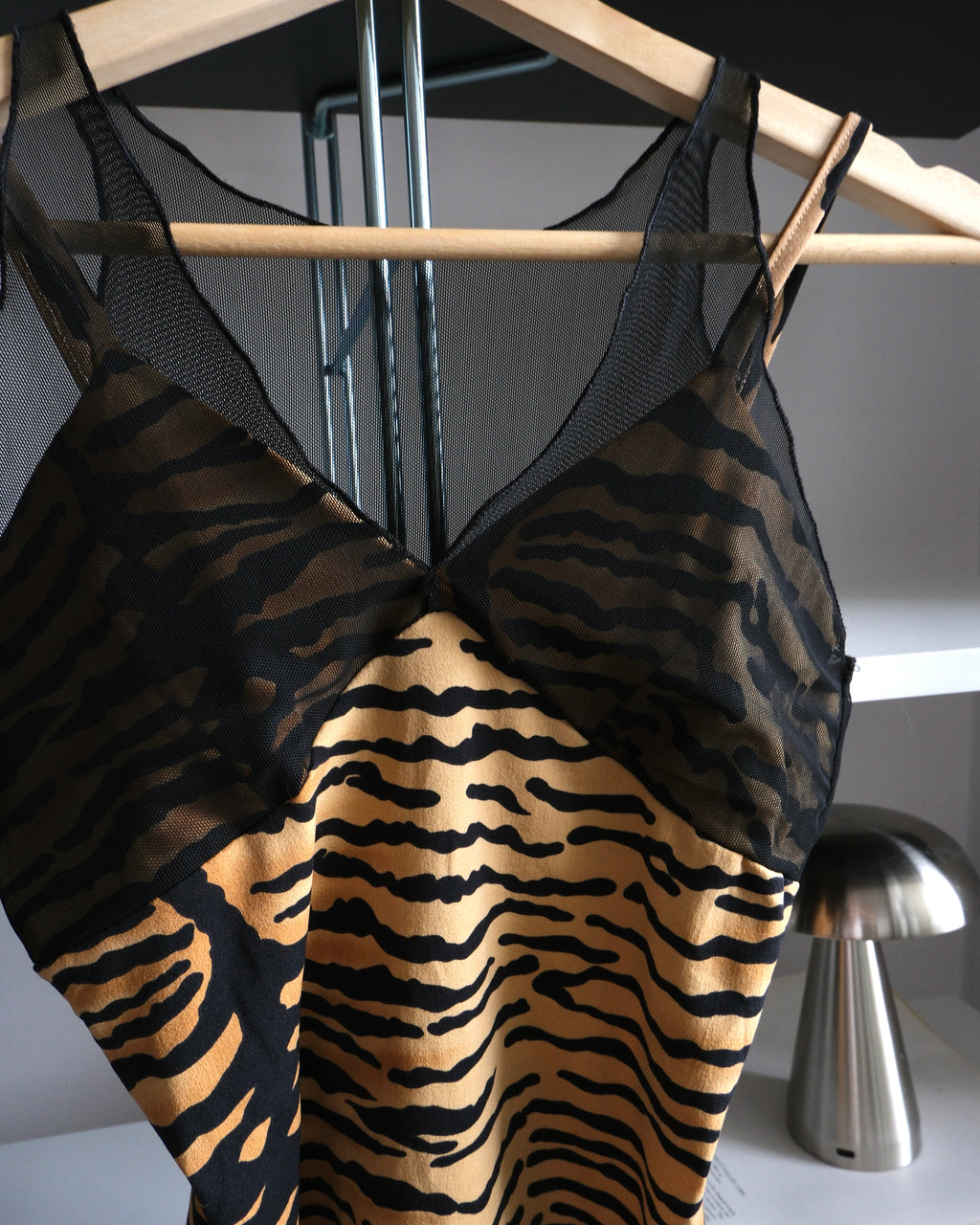 Tiger Print Bustier