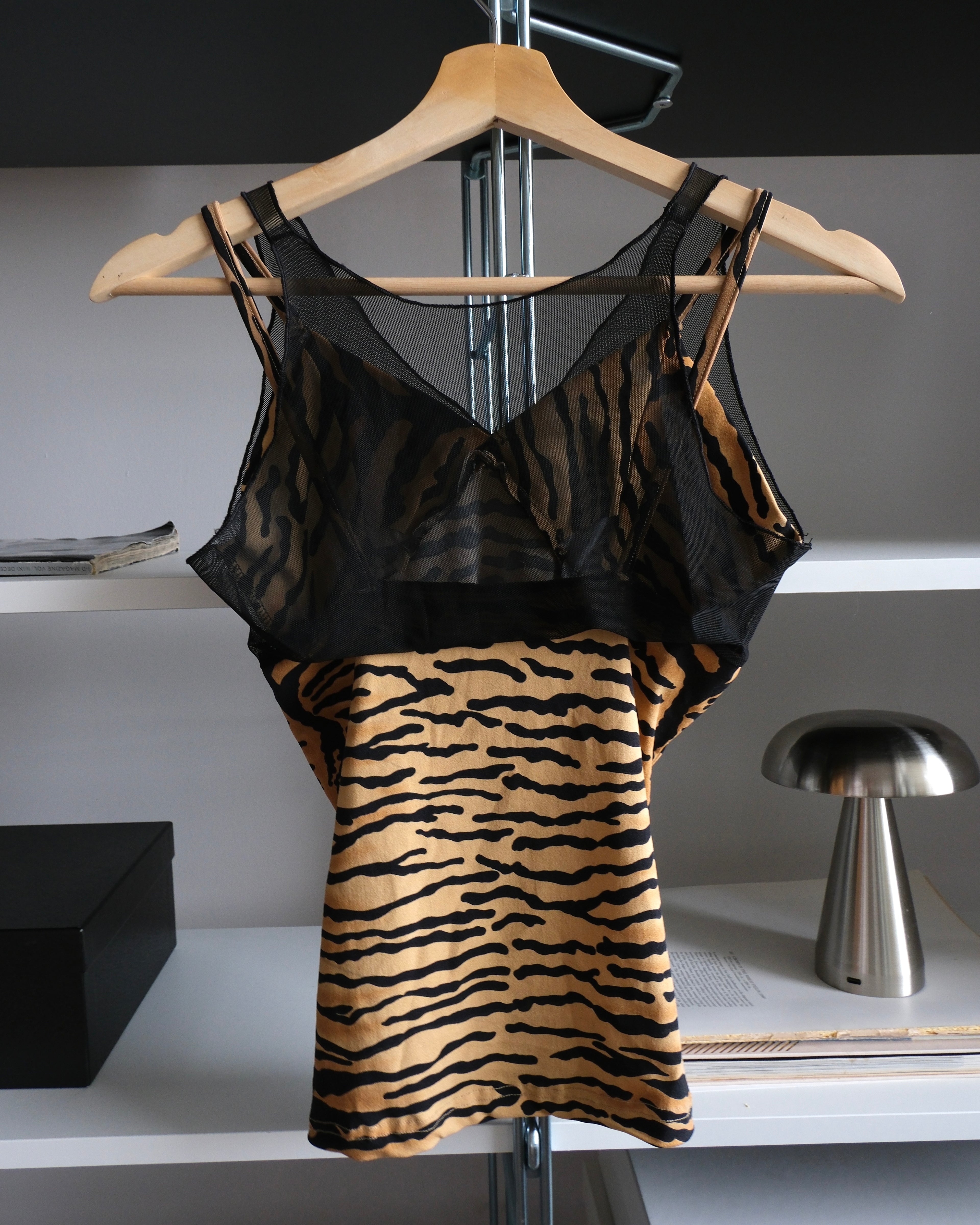 Tiger Print Bustier