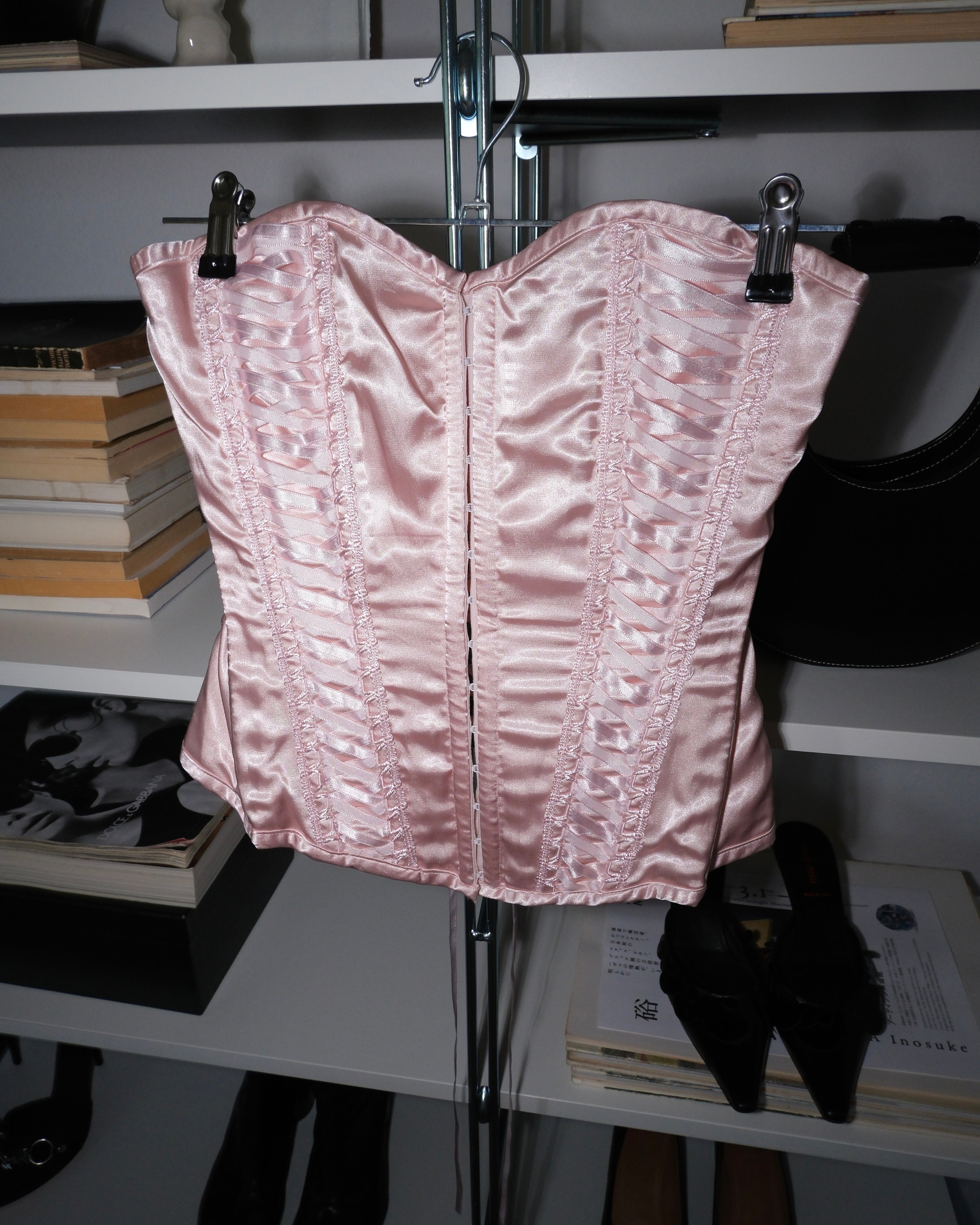 Pembe Saten Büstiyer
