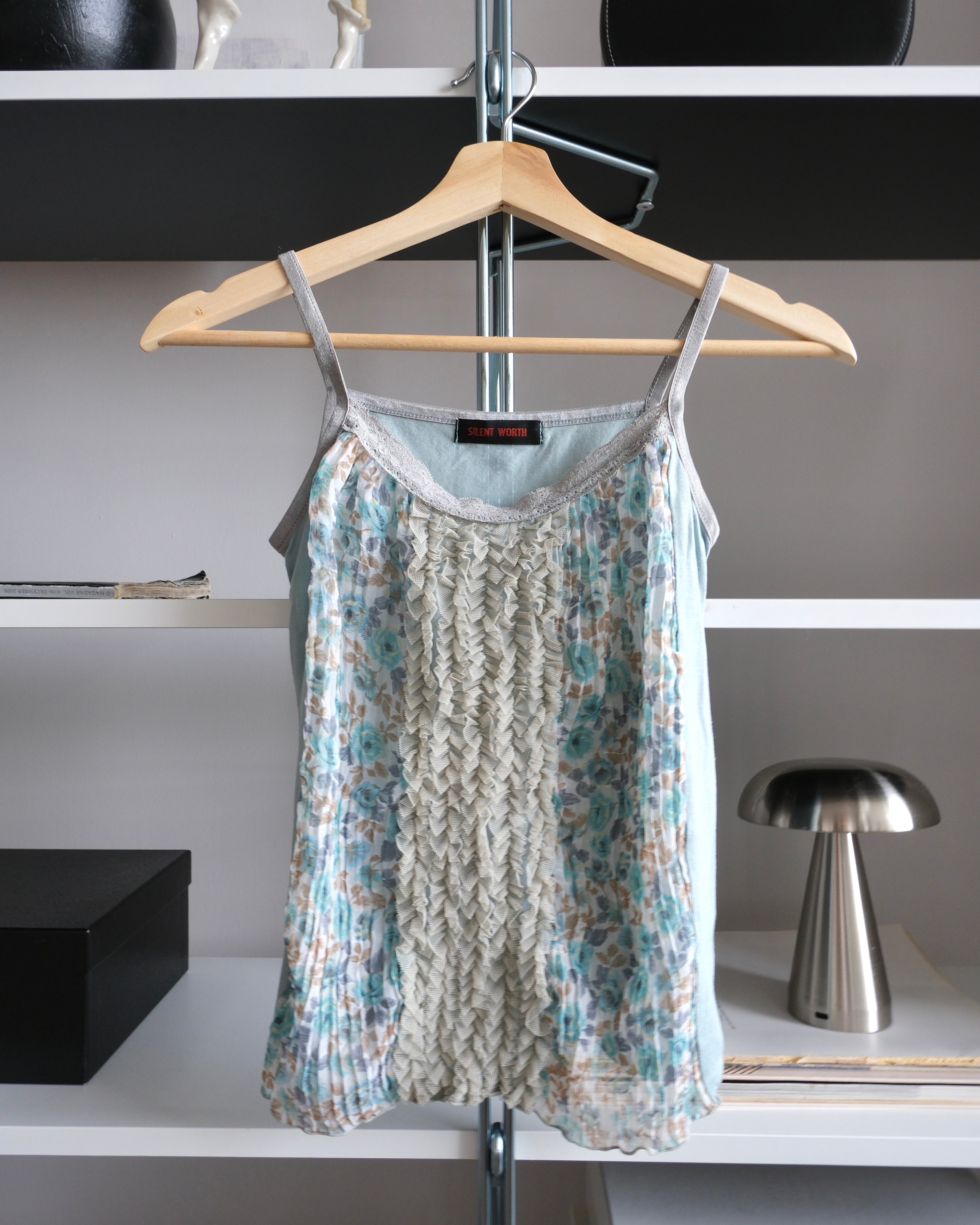 Blouse with Floral Details