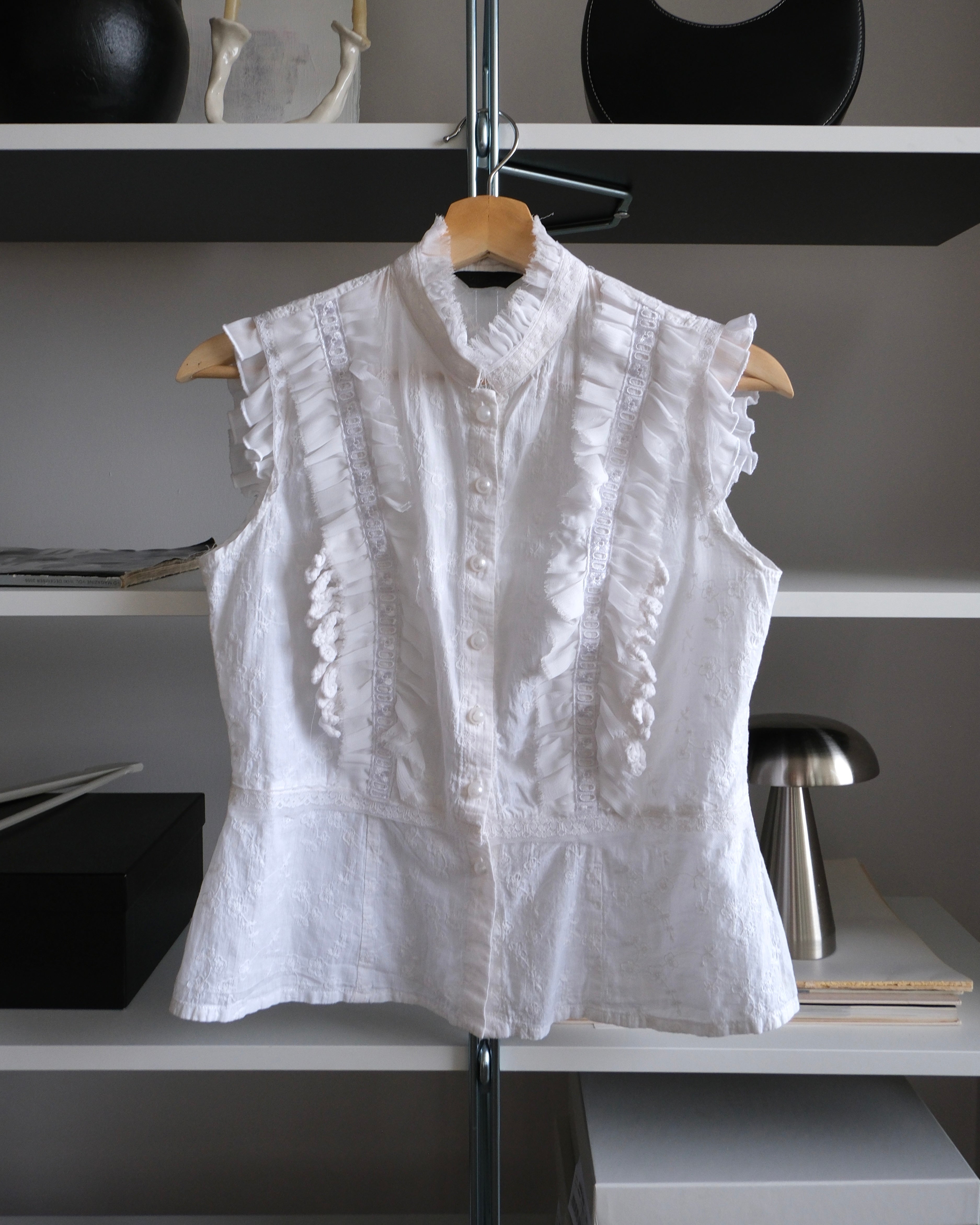 Shirt with Ruffle Details
