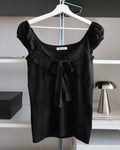 Blouse with Bow Detail