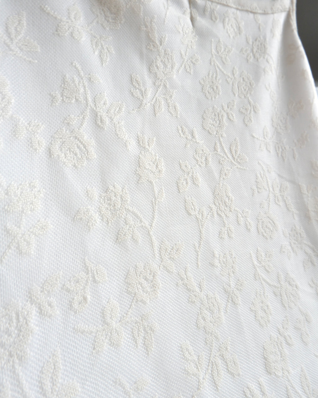 Rose Patterned Tulle Blouse