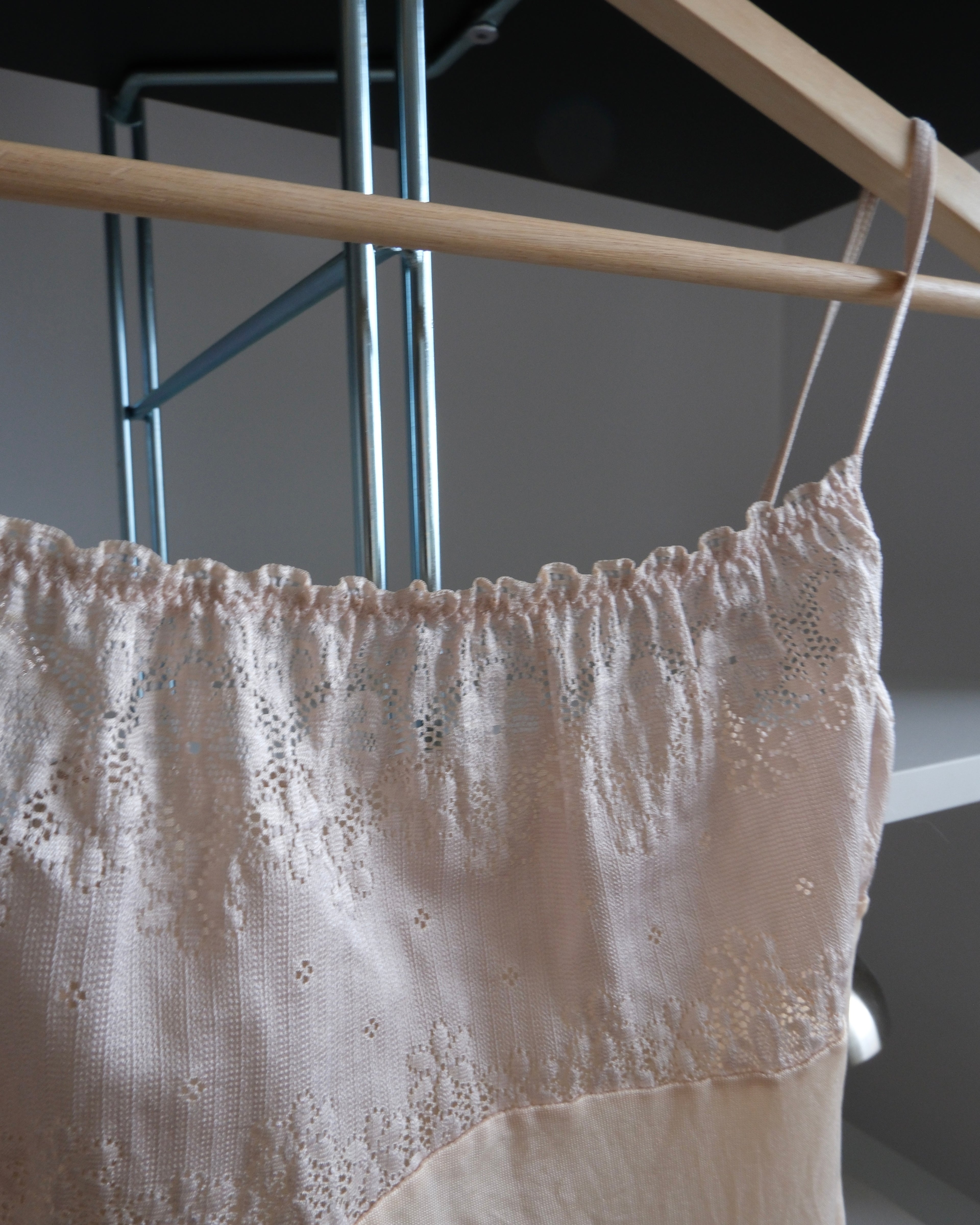 Blouse with Lace Detail on the Neckline