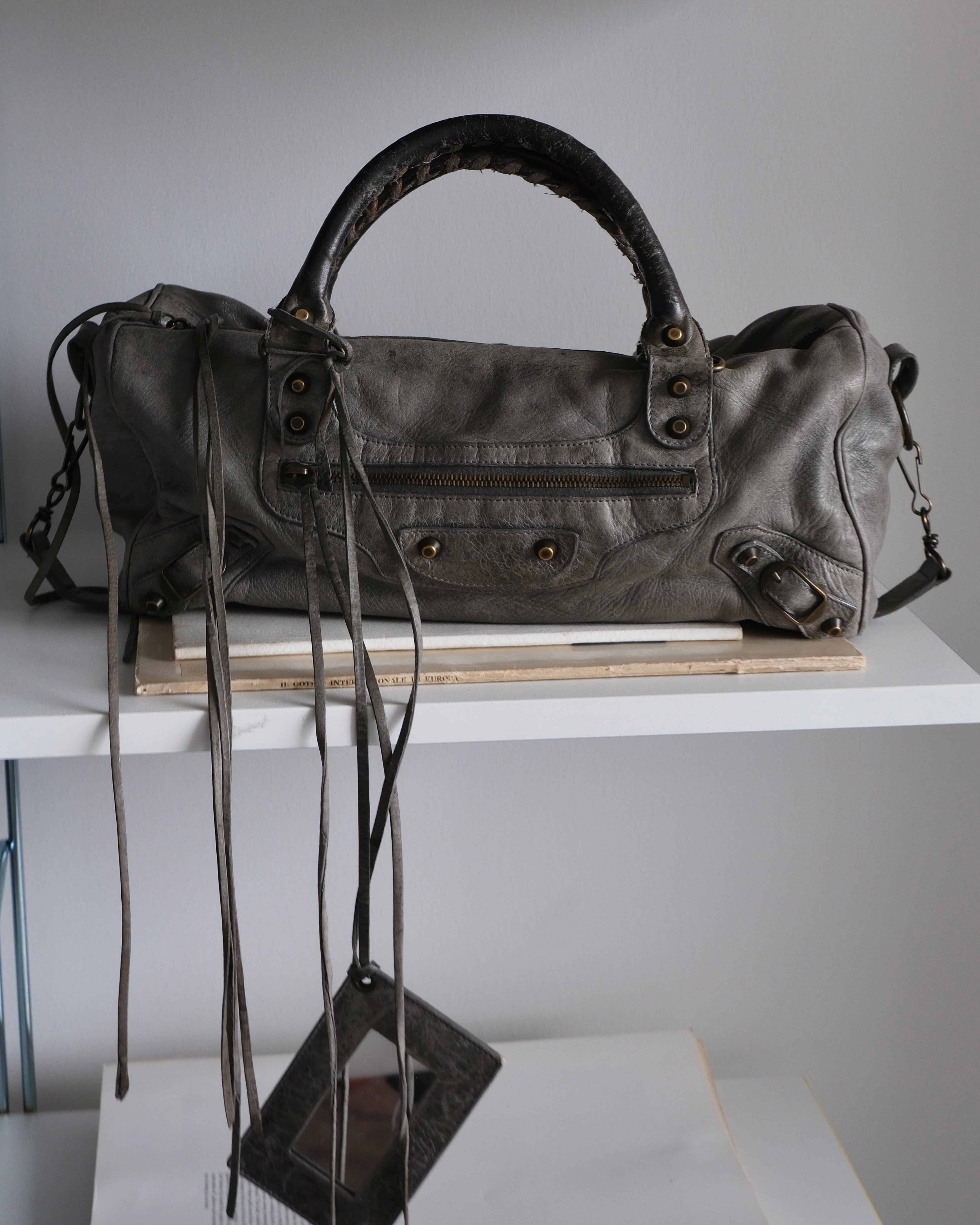 Balenciaga Twiggy Deri Çanta