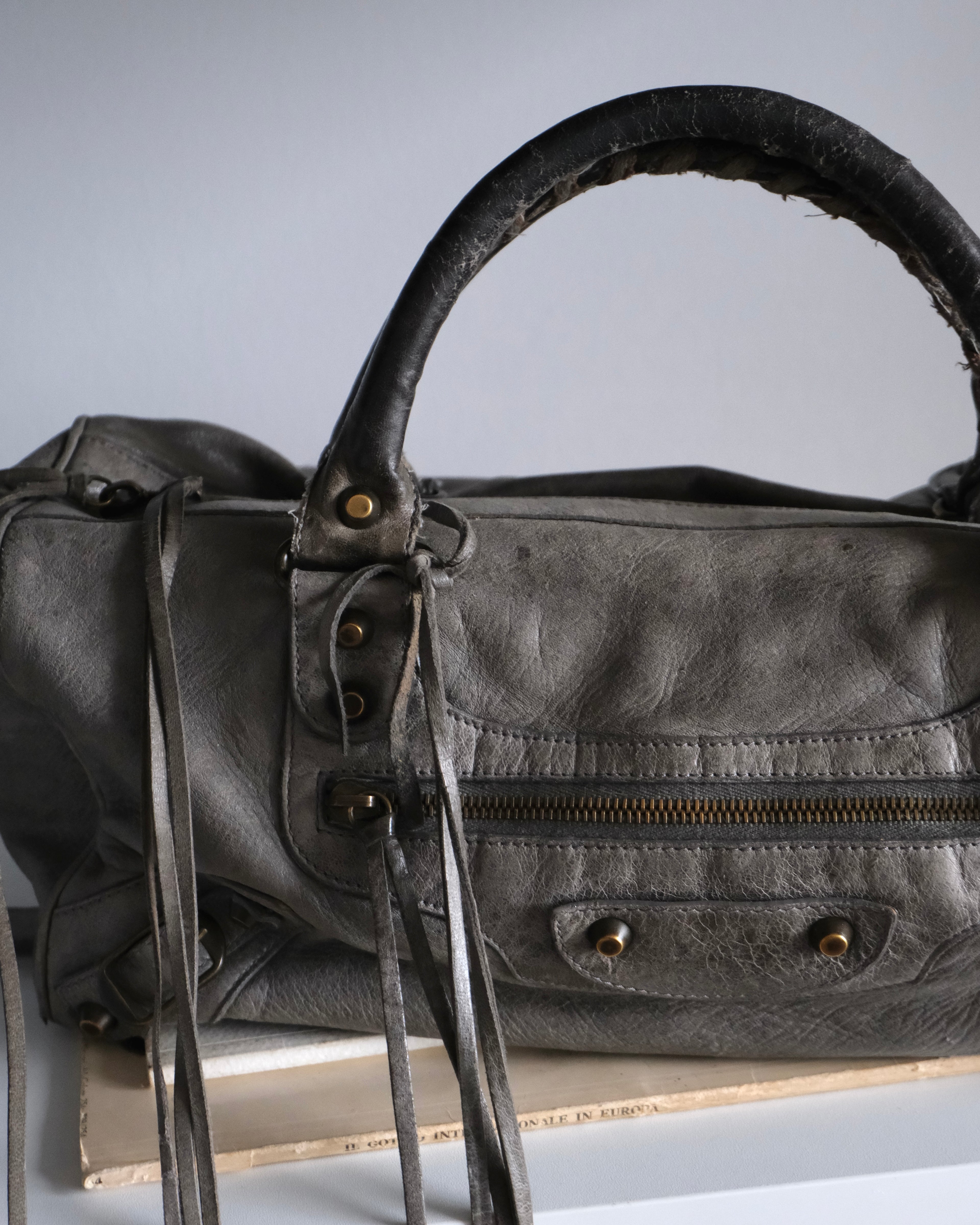 Balenciaga Twiggy Deri Çanta