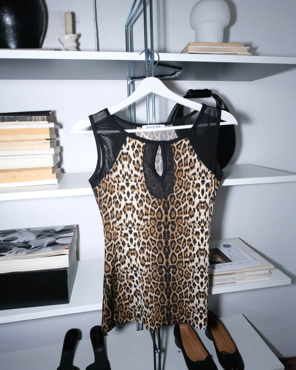 Leopar Desenli Bluz