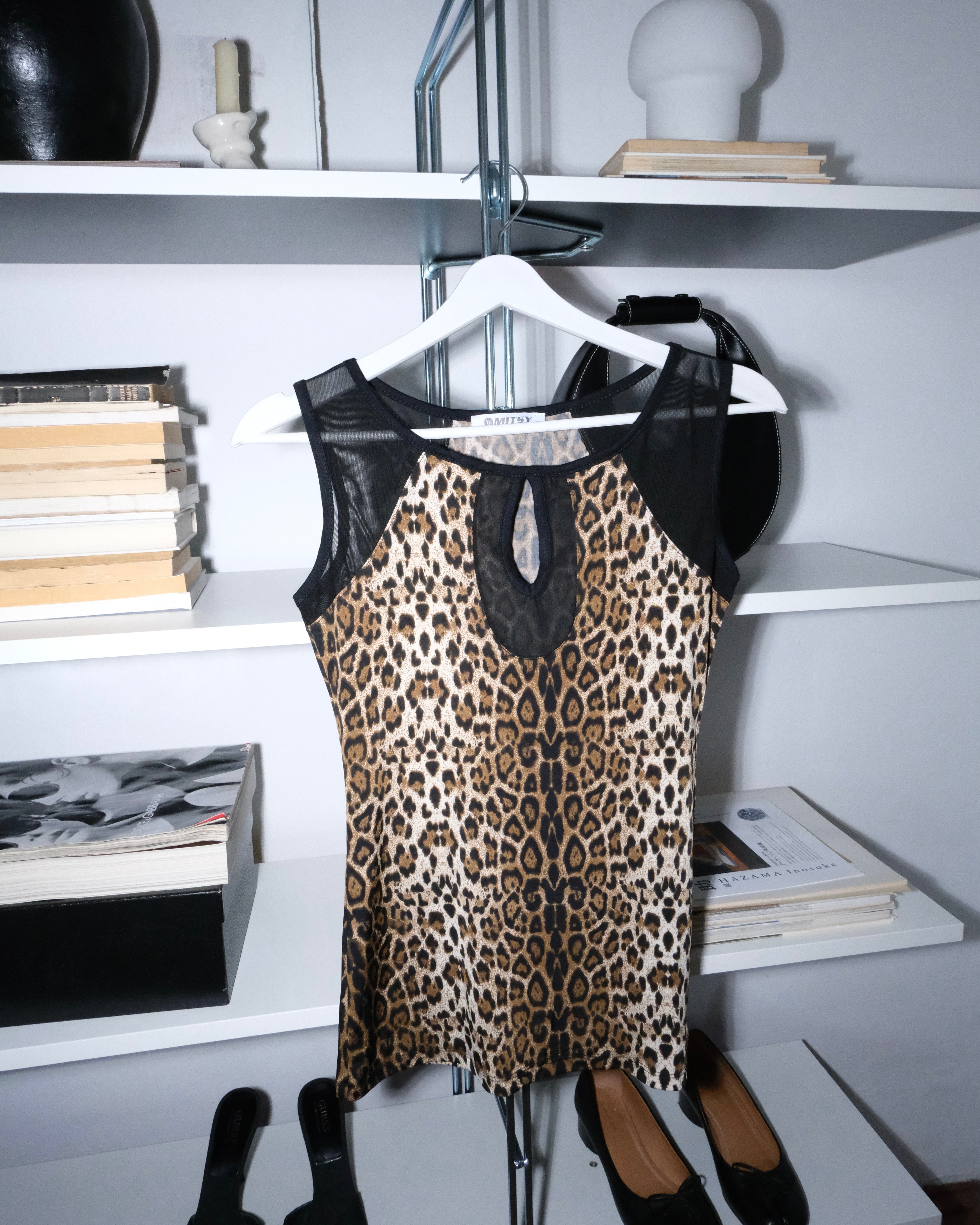 Leopar Desenli Bluz