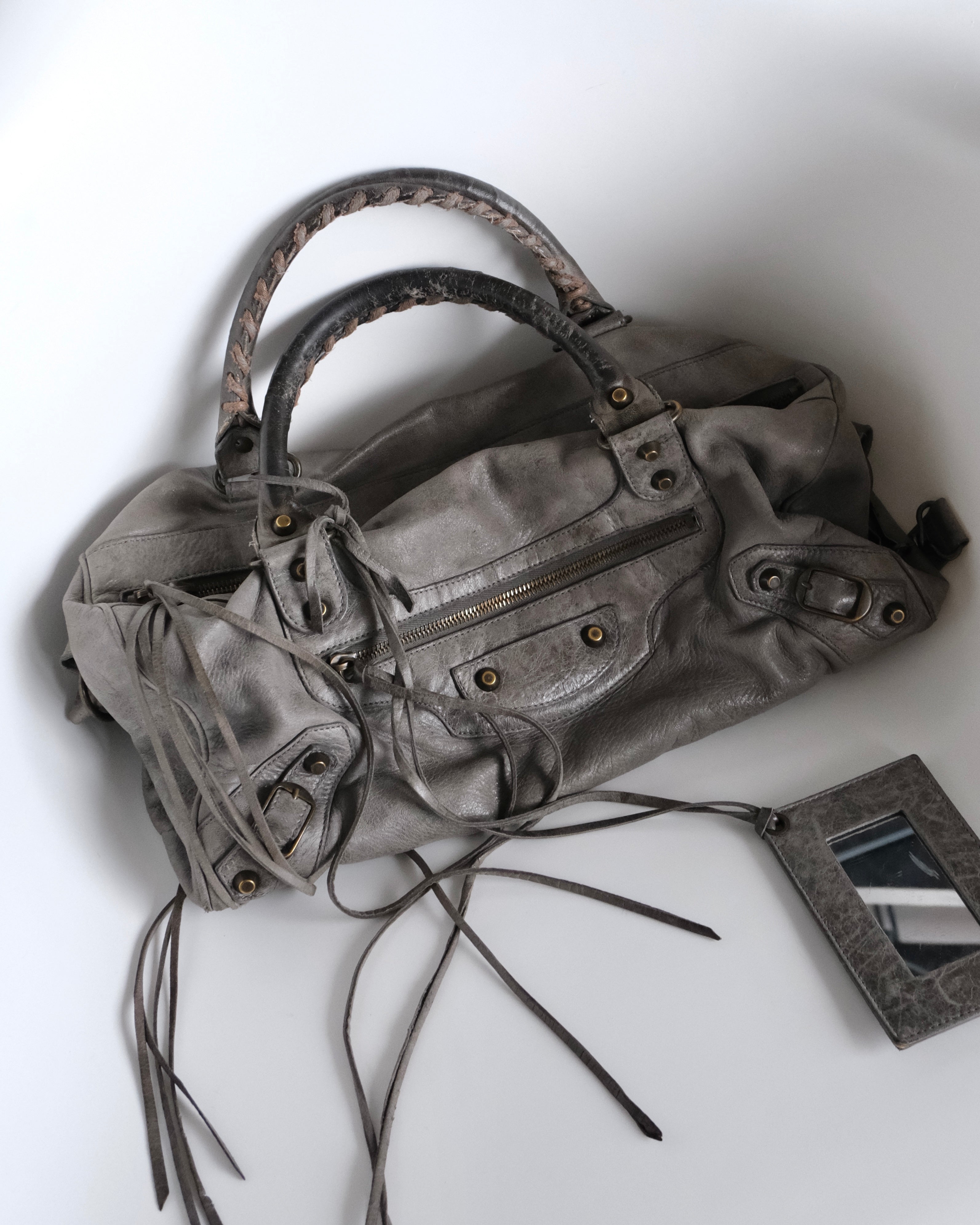 Balenciaga Twiggy Deri Çanta