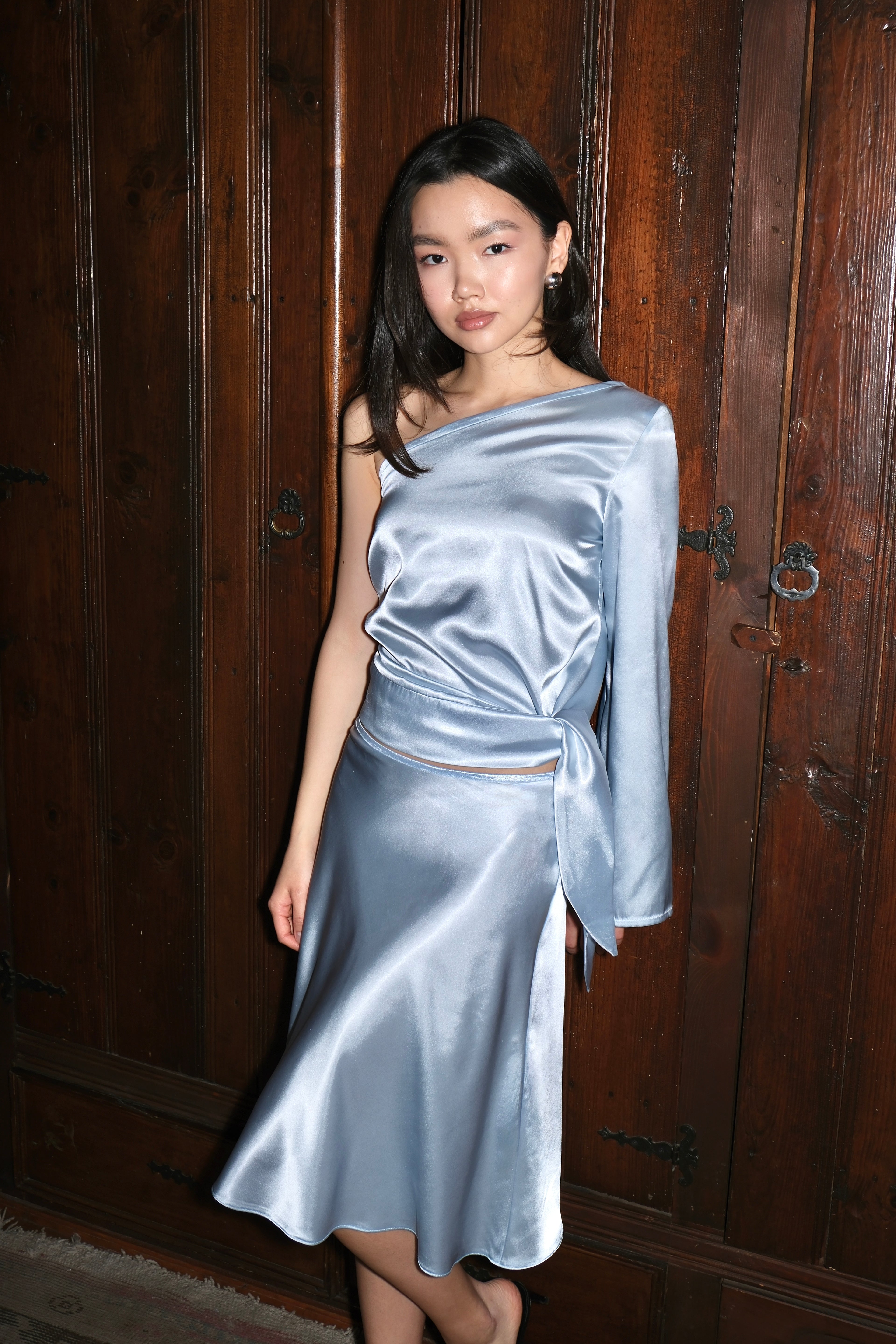 Sora One-Sleeve Blouse