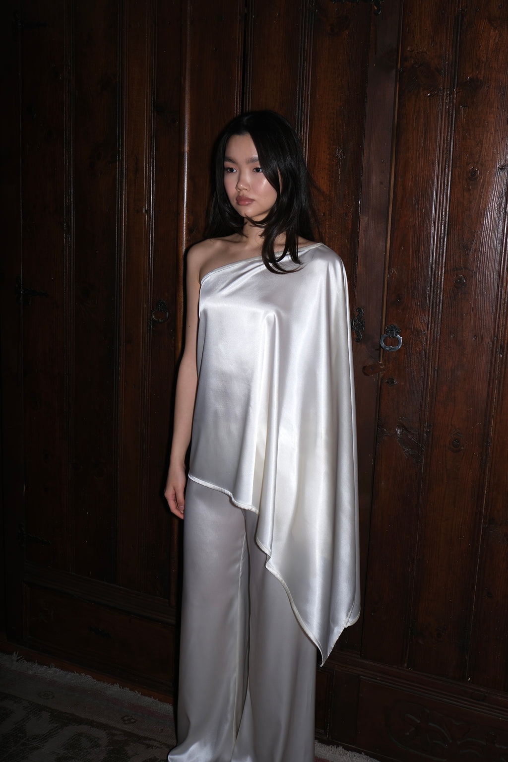 Yuka Asymmetric Blouse