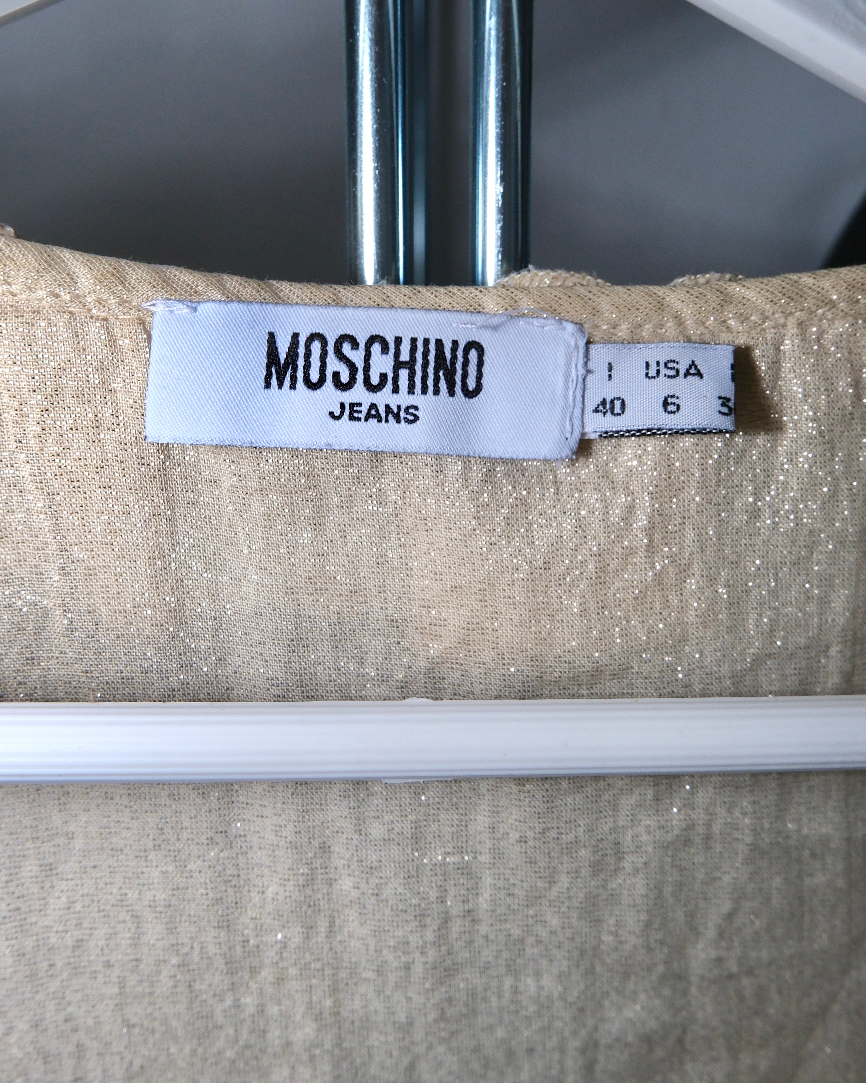 Moschino Krem Bluz