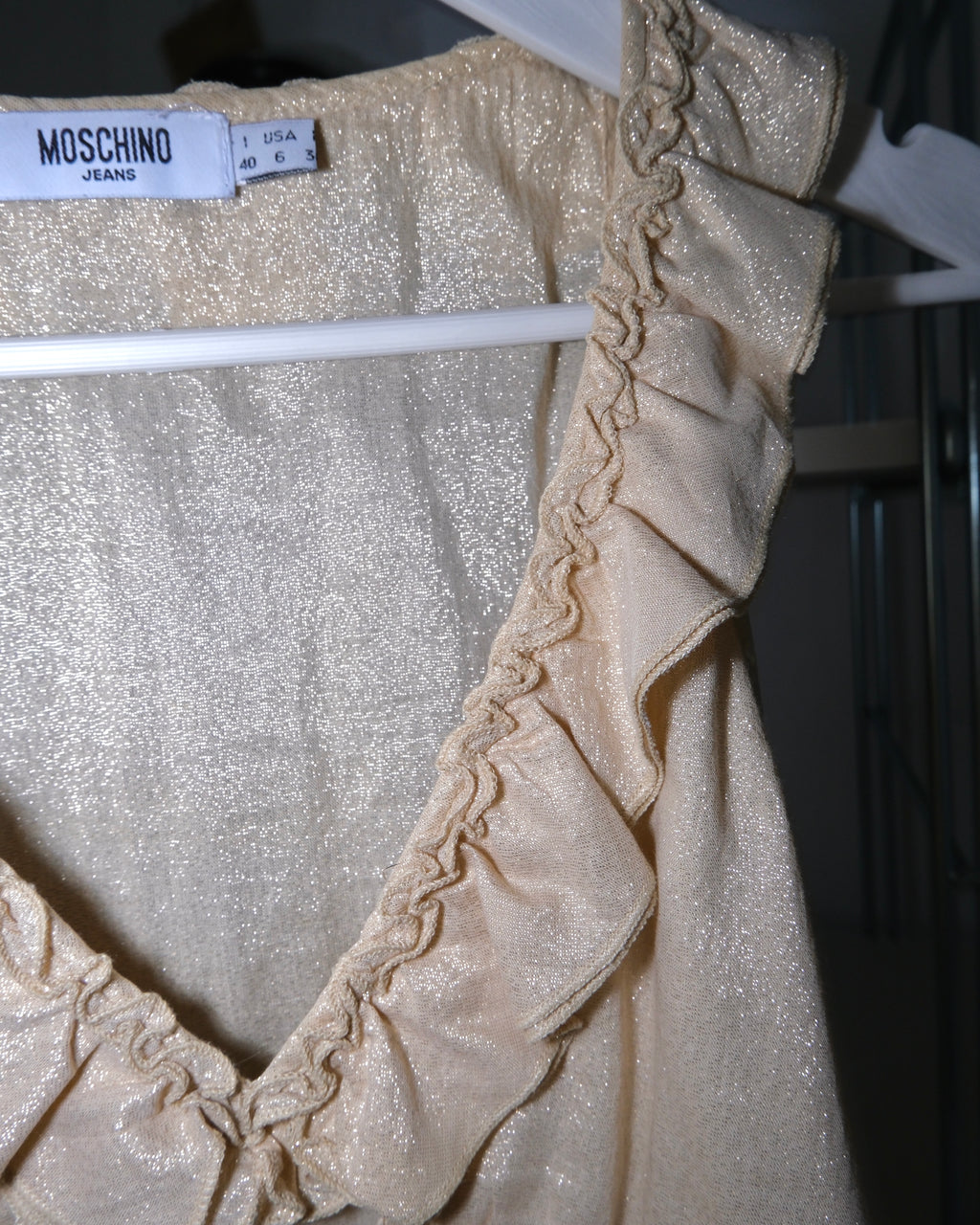 Moschino Krem Bluz