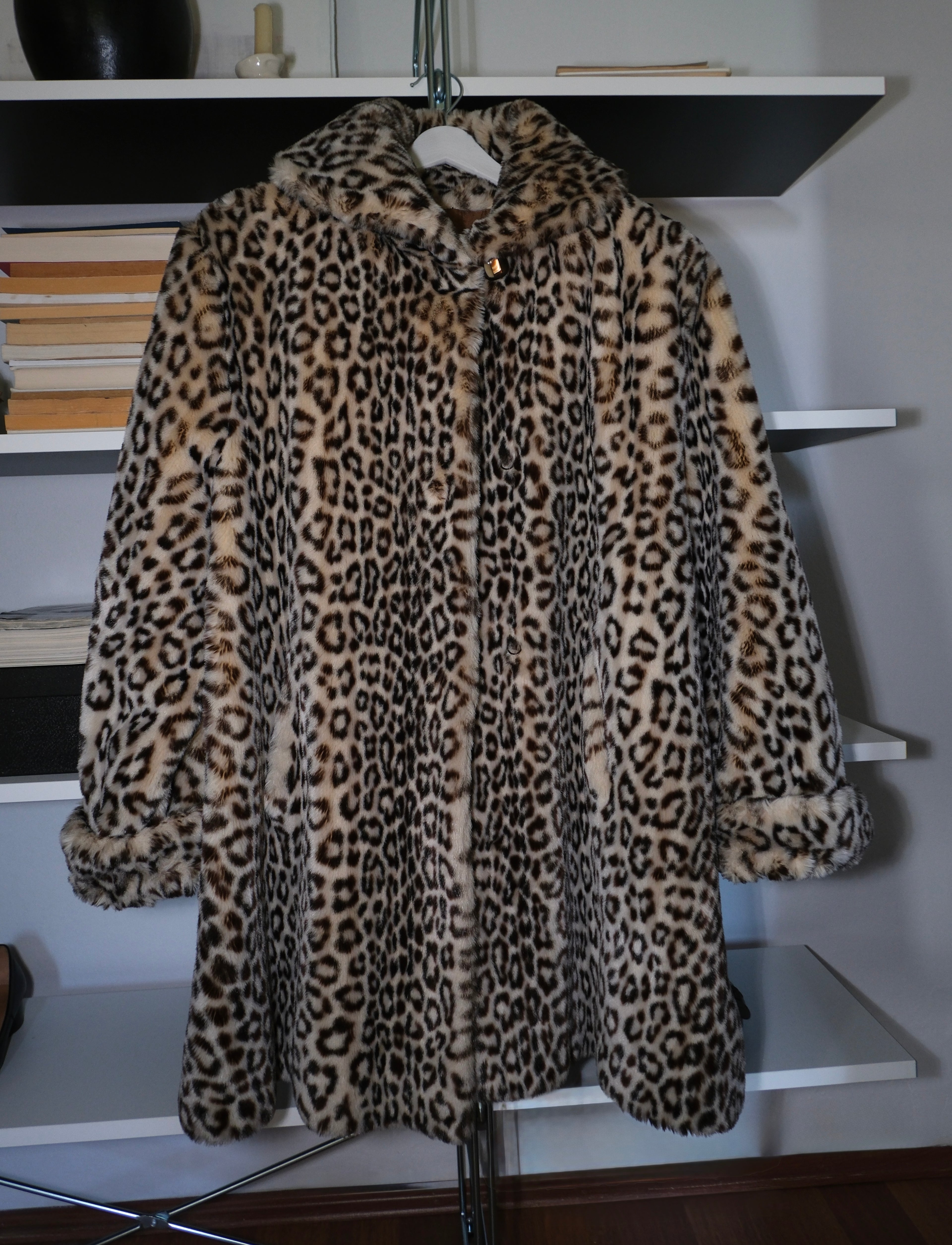 Leopar Peluş Kürk