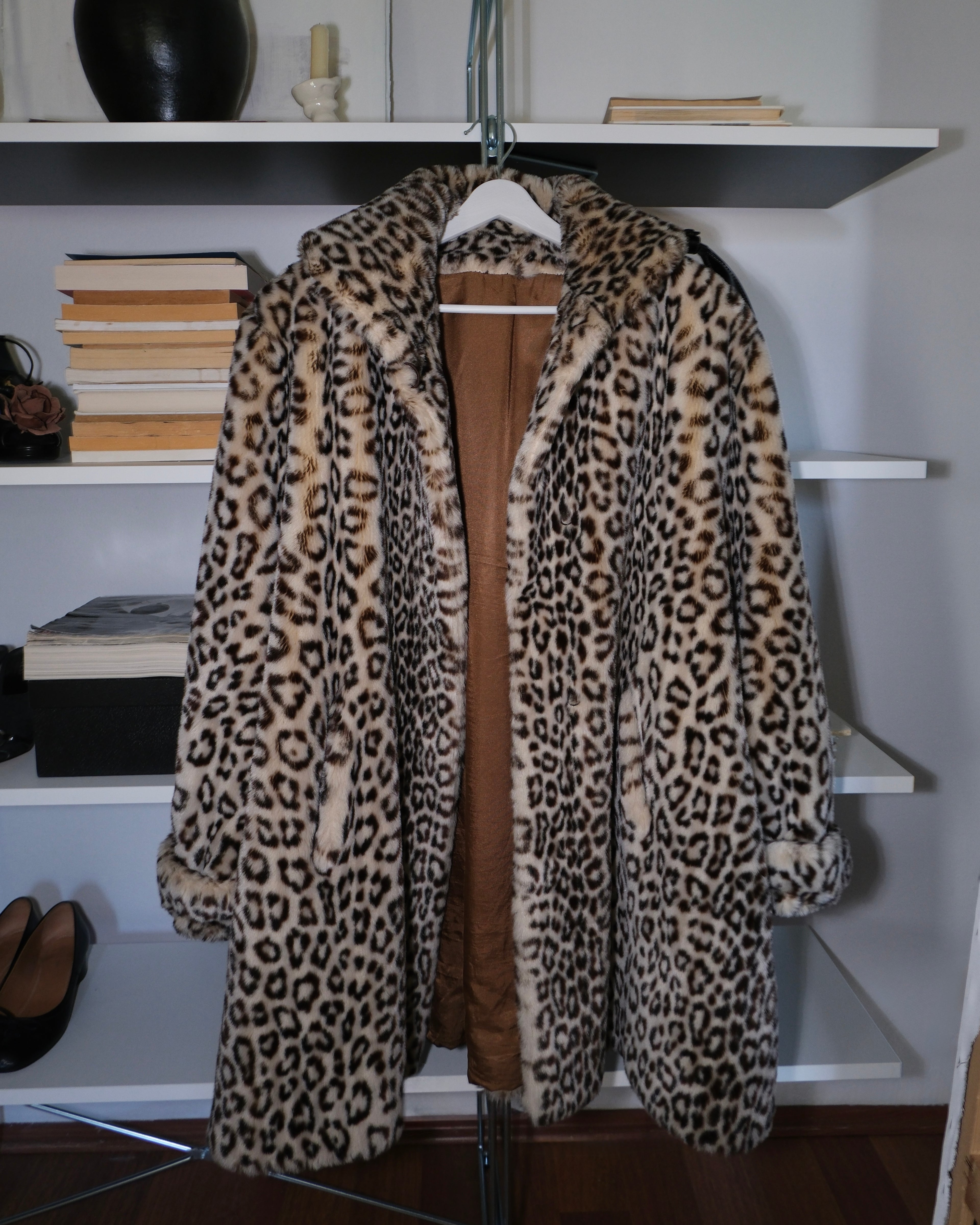 Leopar Peluş Kürk