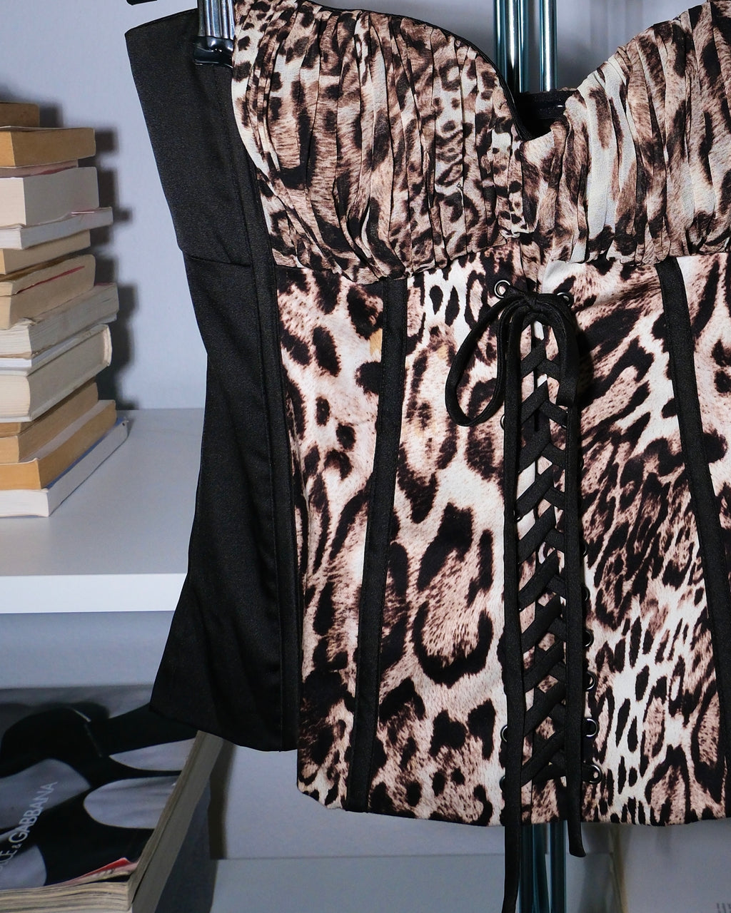 Leopard Print Bustier