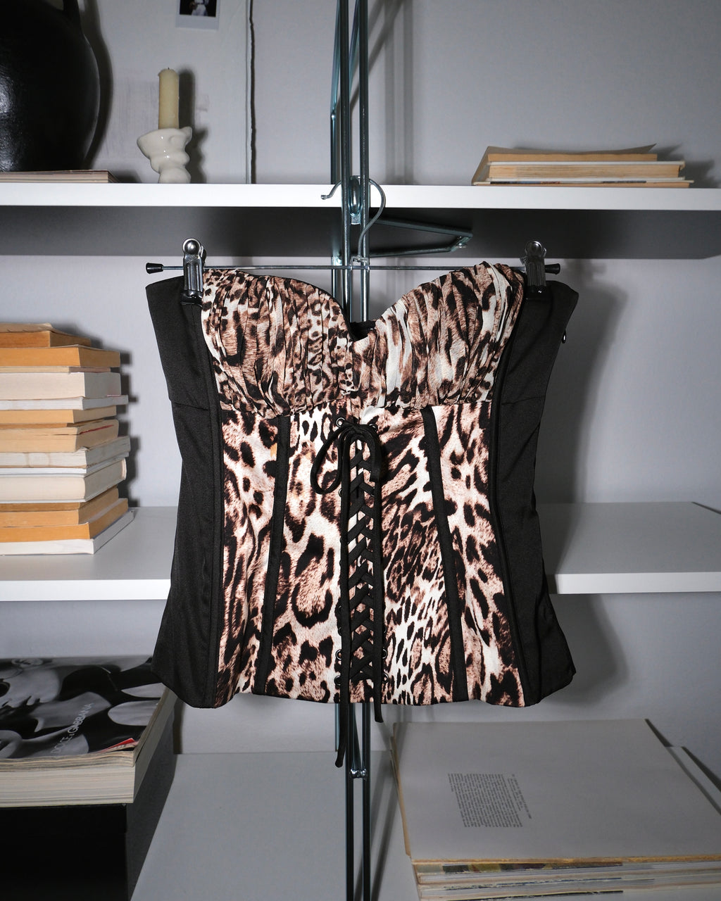 Leopard Print Bustier