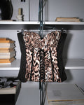 Leopard Print Bustier
