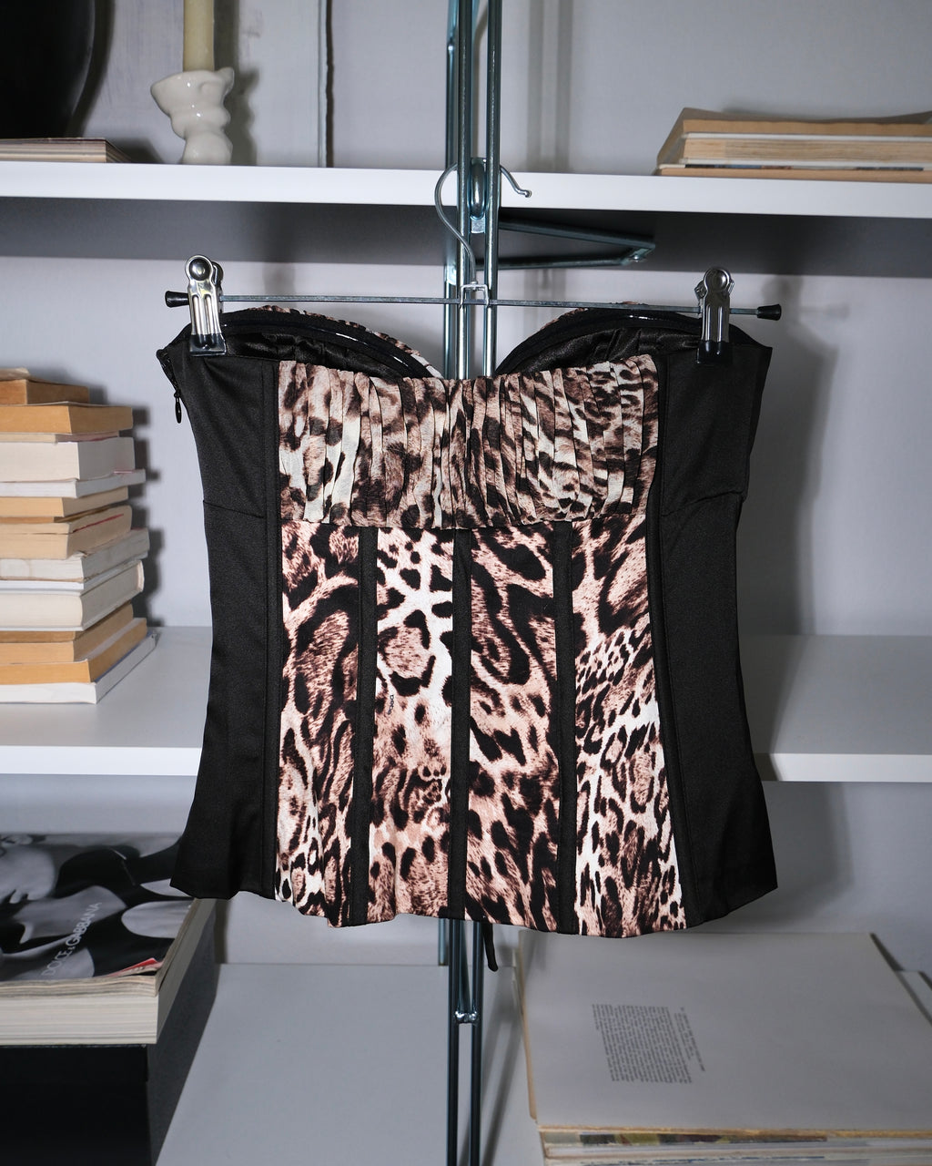 Leopard Print Bustier