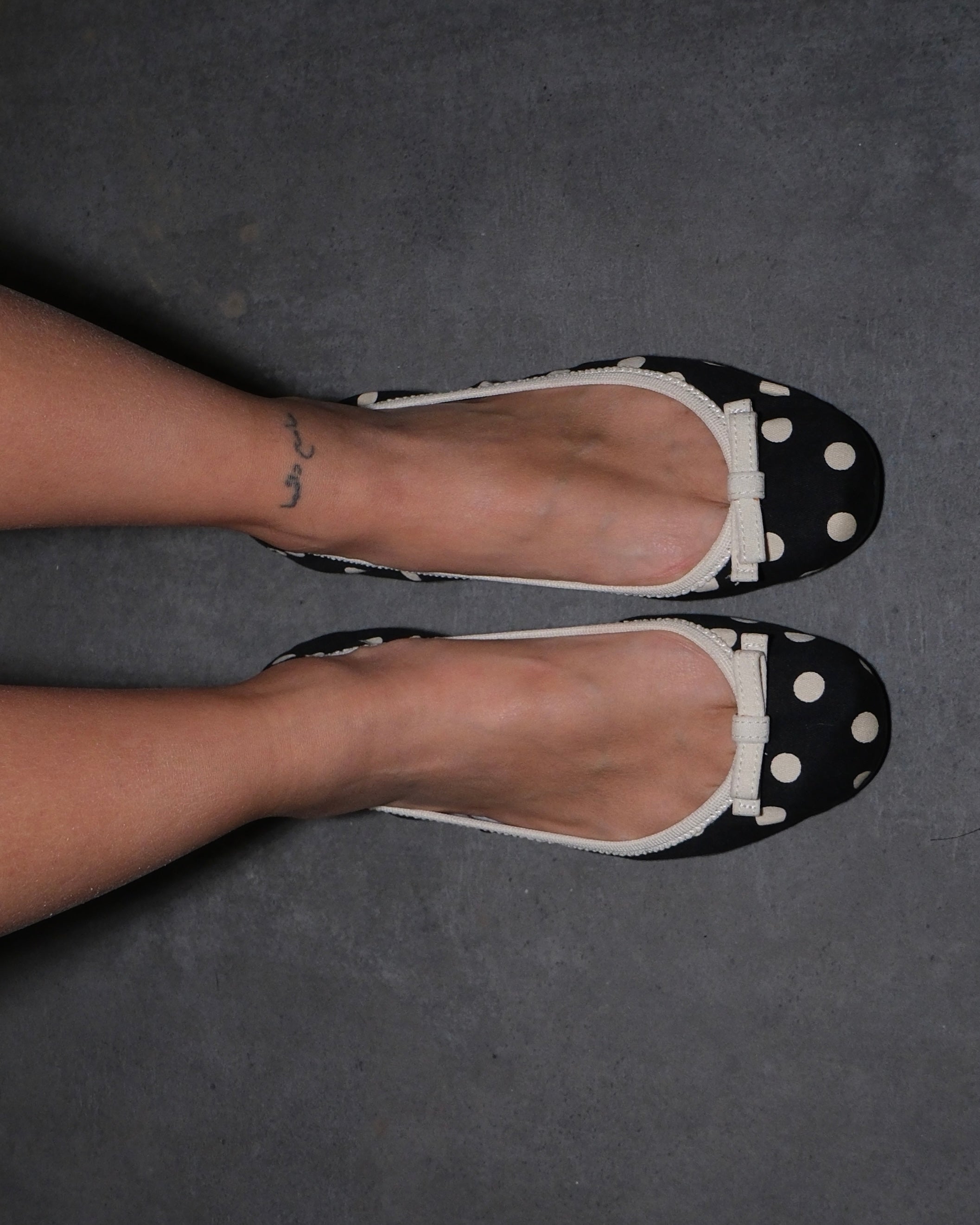 Dolce&Gabbana Puantiyeli Babet