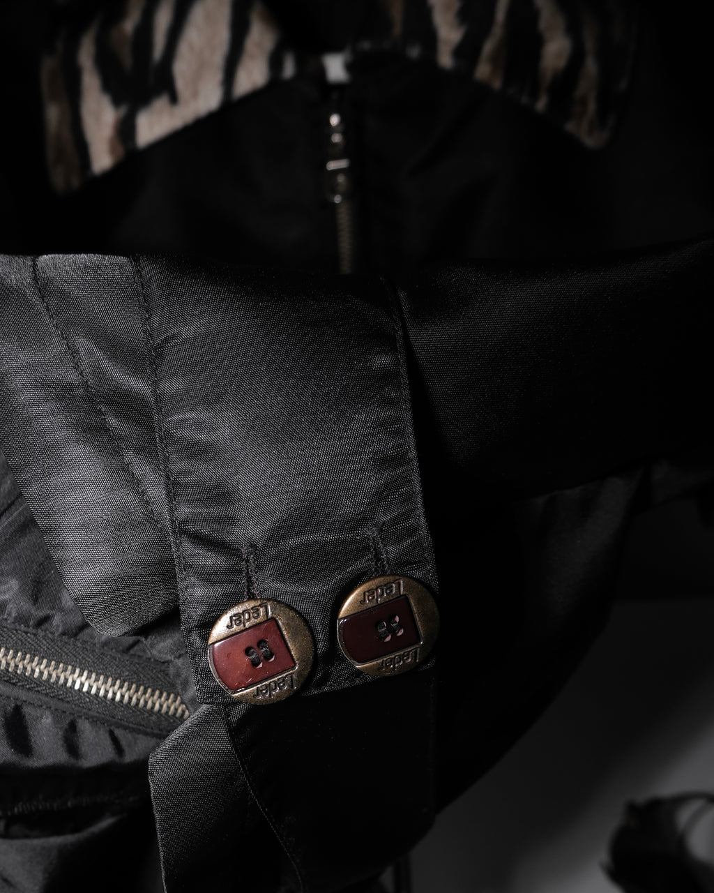 Short Jacket with Collar and Sleeve Details