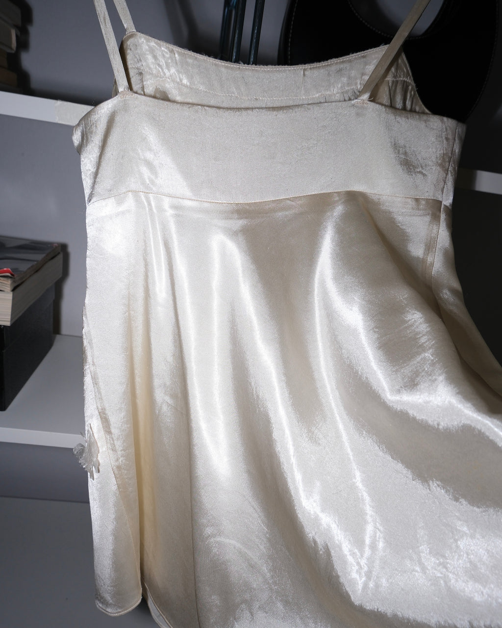 Butterfly Detailed Satin Blouse