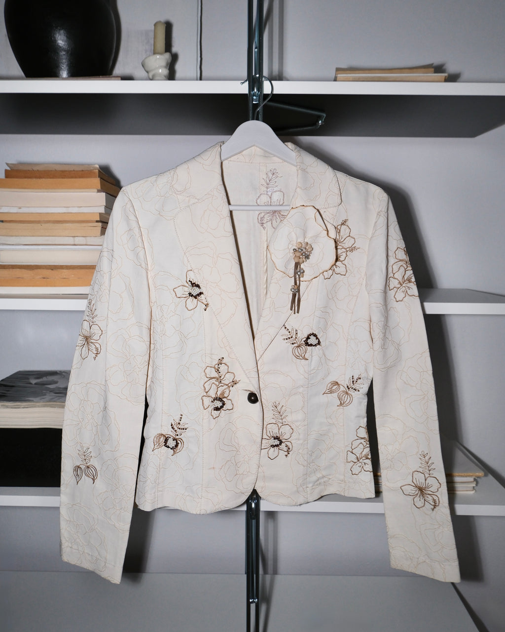 Flower Detailed Jacket