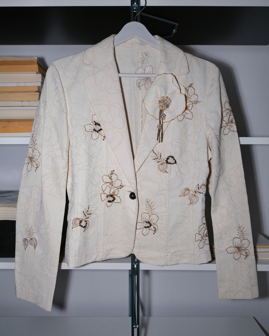 Flower Detailed Jacket