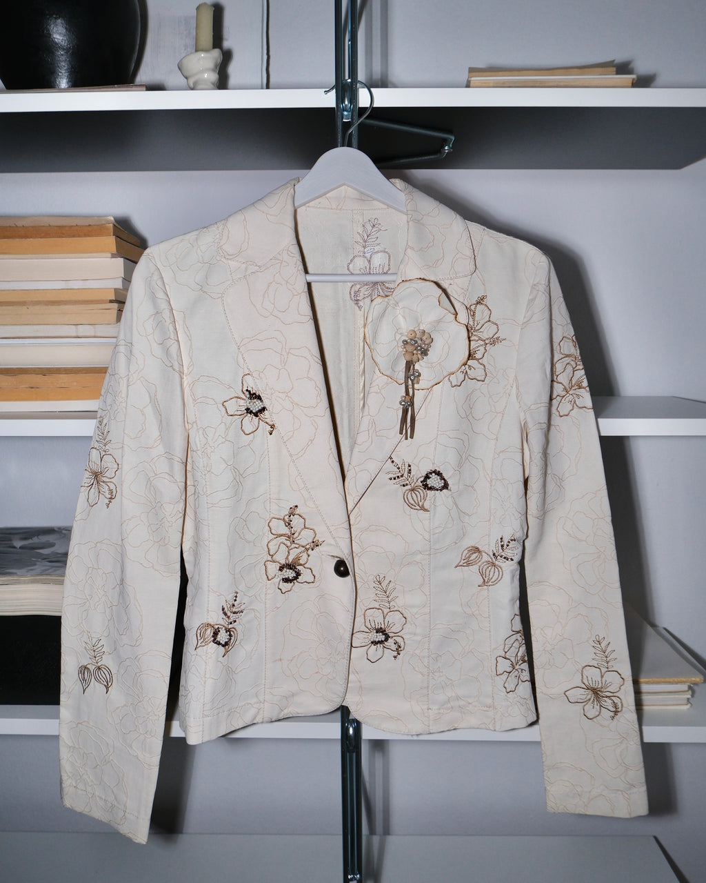 Flower Detailed Jacket