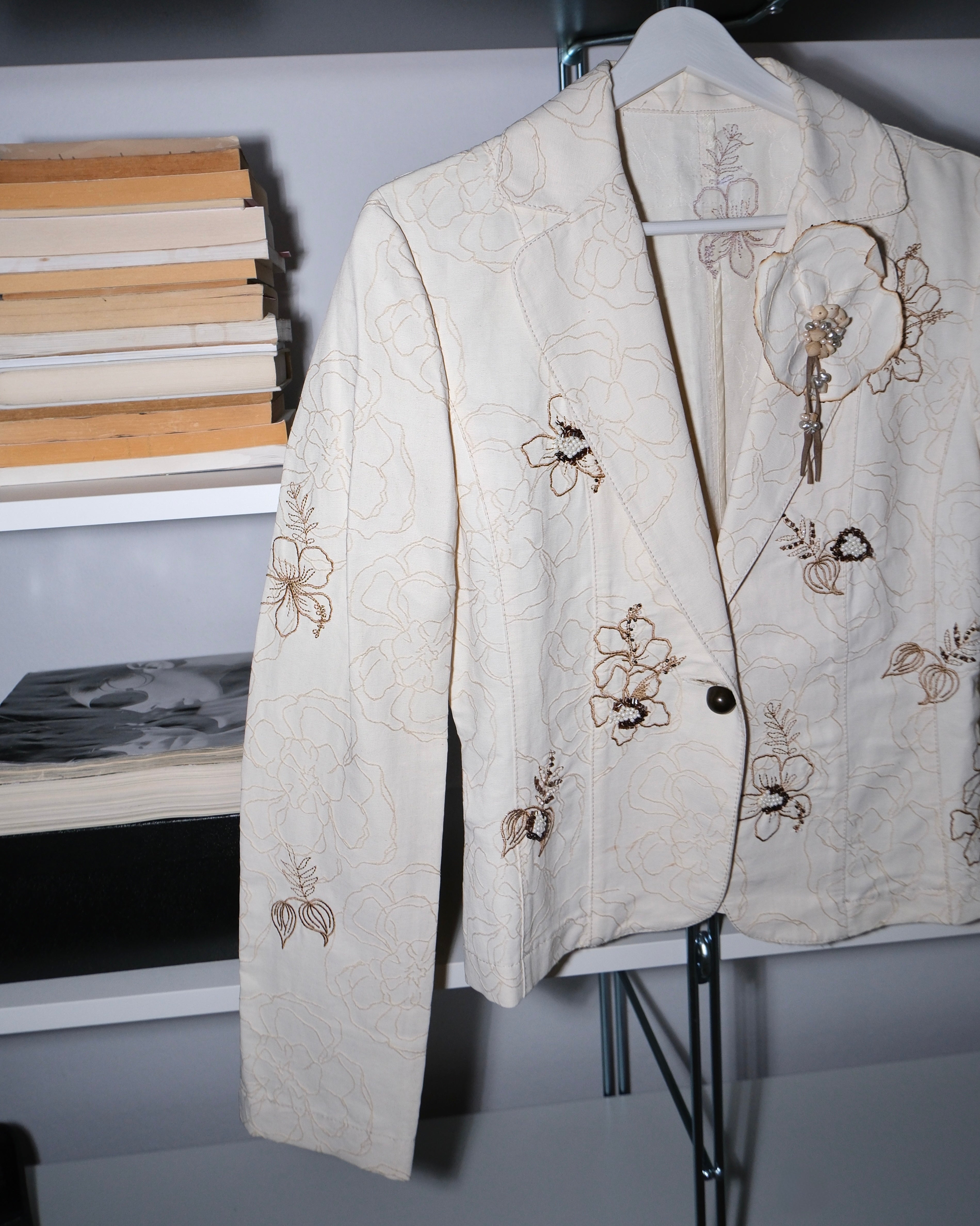 Flower Detailed Jacket