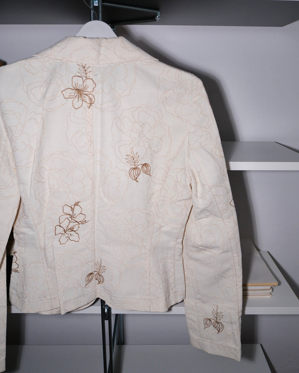 Flower Detailed Jacket
