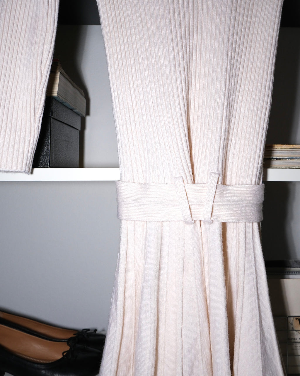 Belted Knit Dress