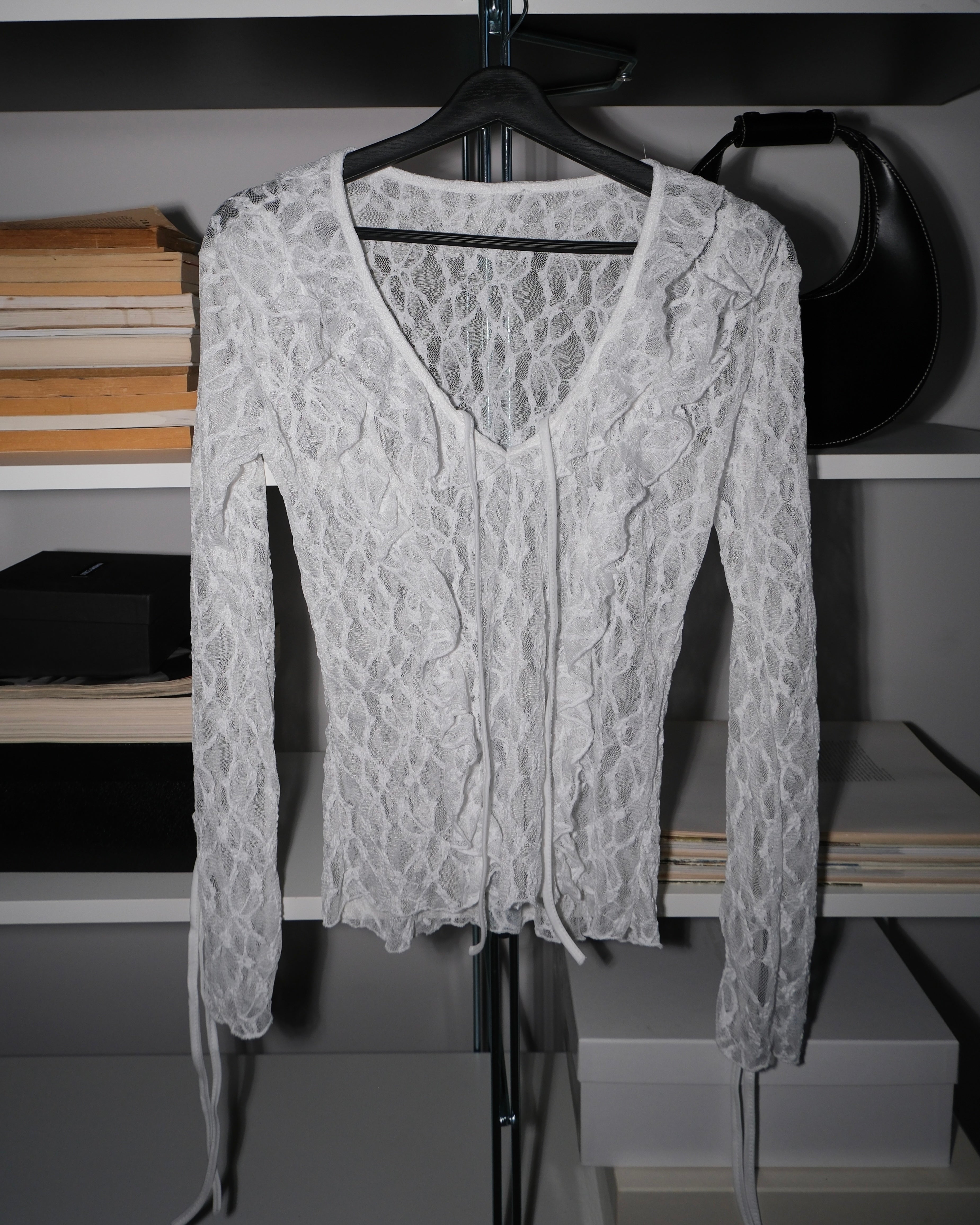 Lace Transparent Blouse