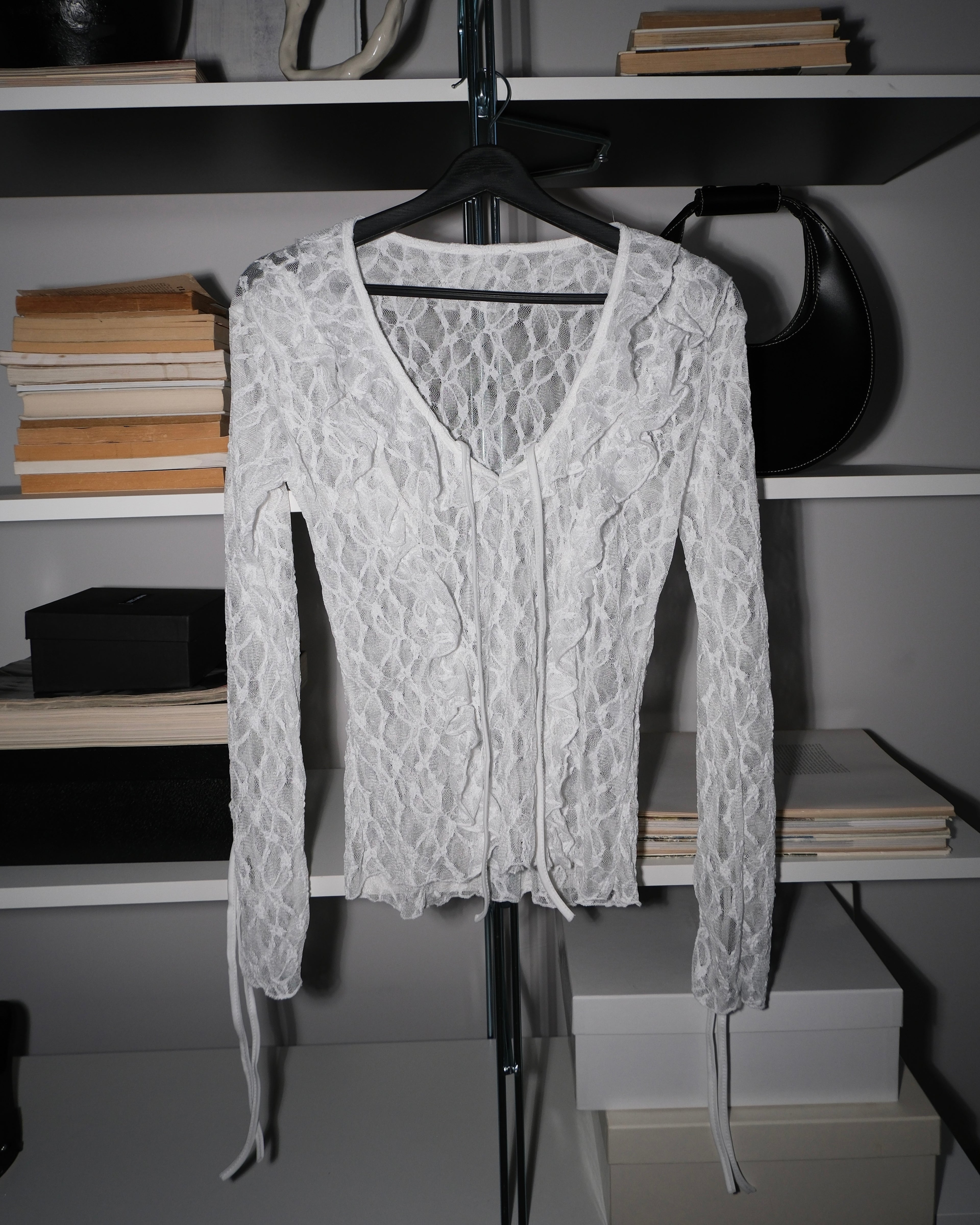 Lace Transparent Blouse