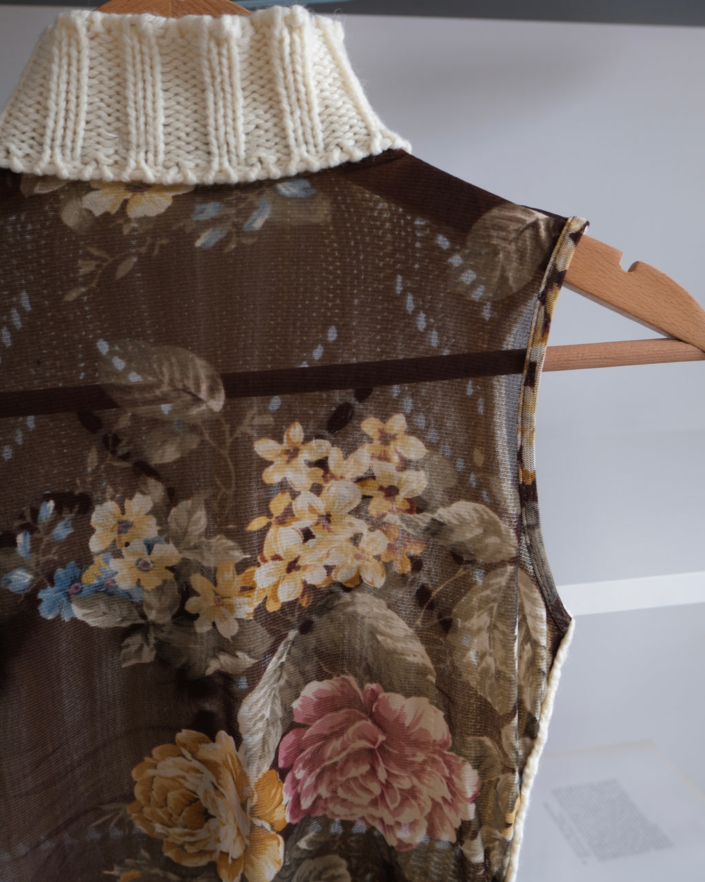 Turtleneck Short-Sleeve Sweater