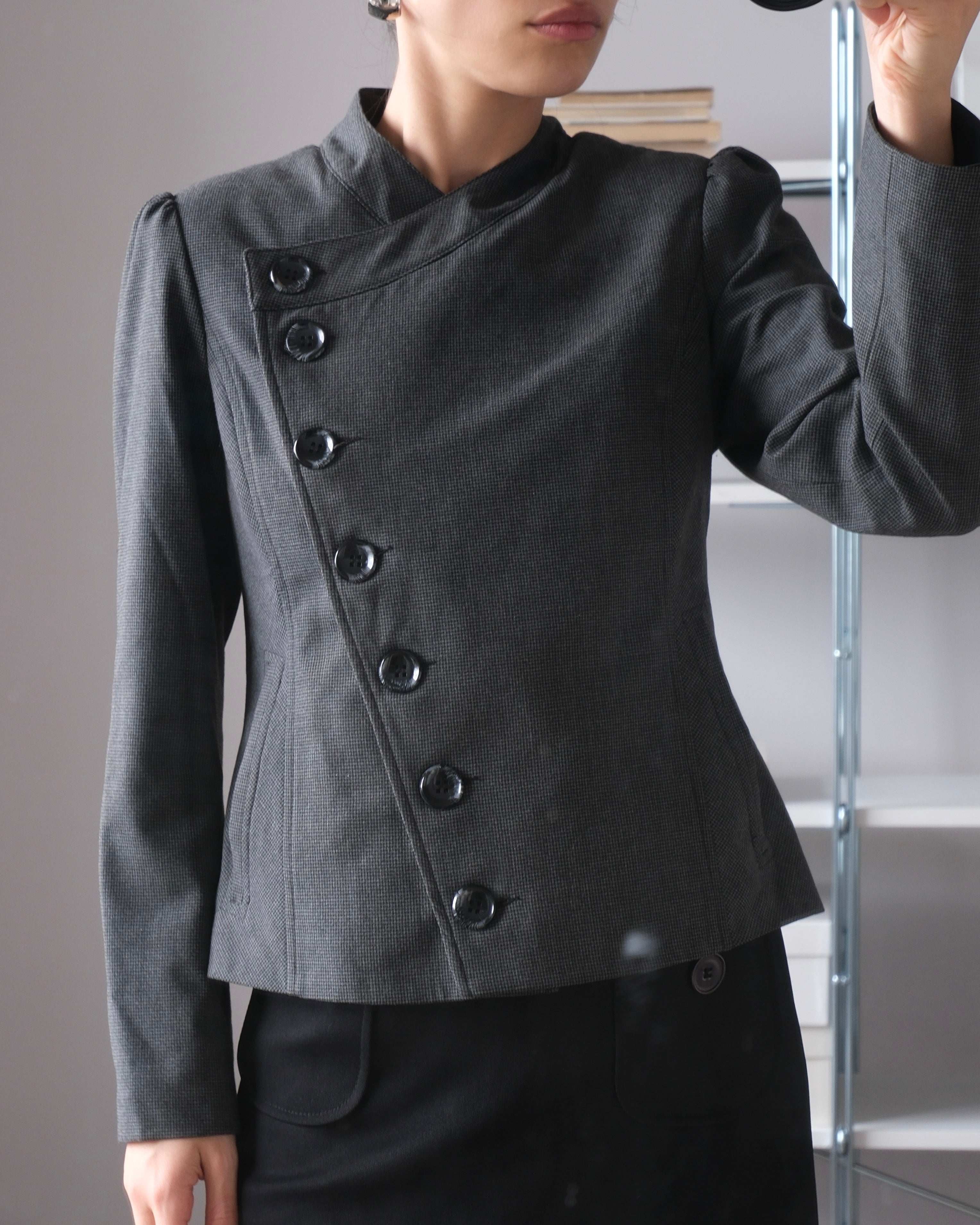 Button Detail Jacket