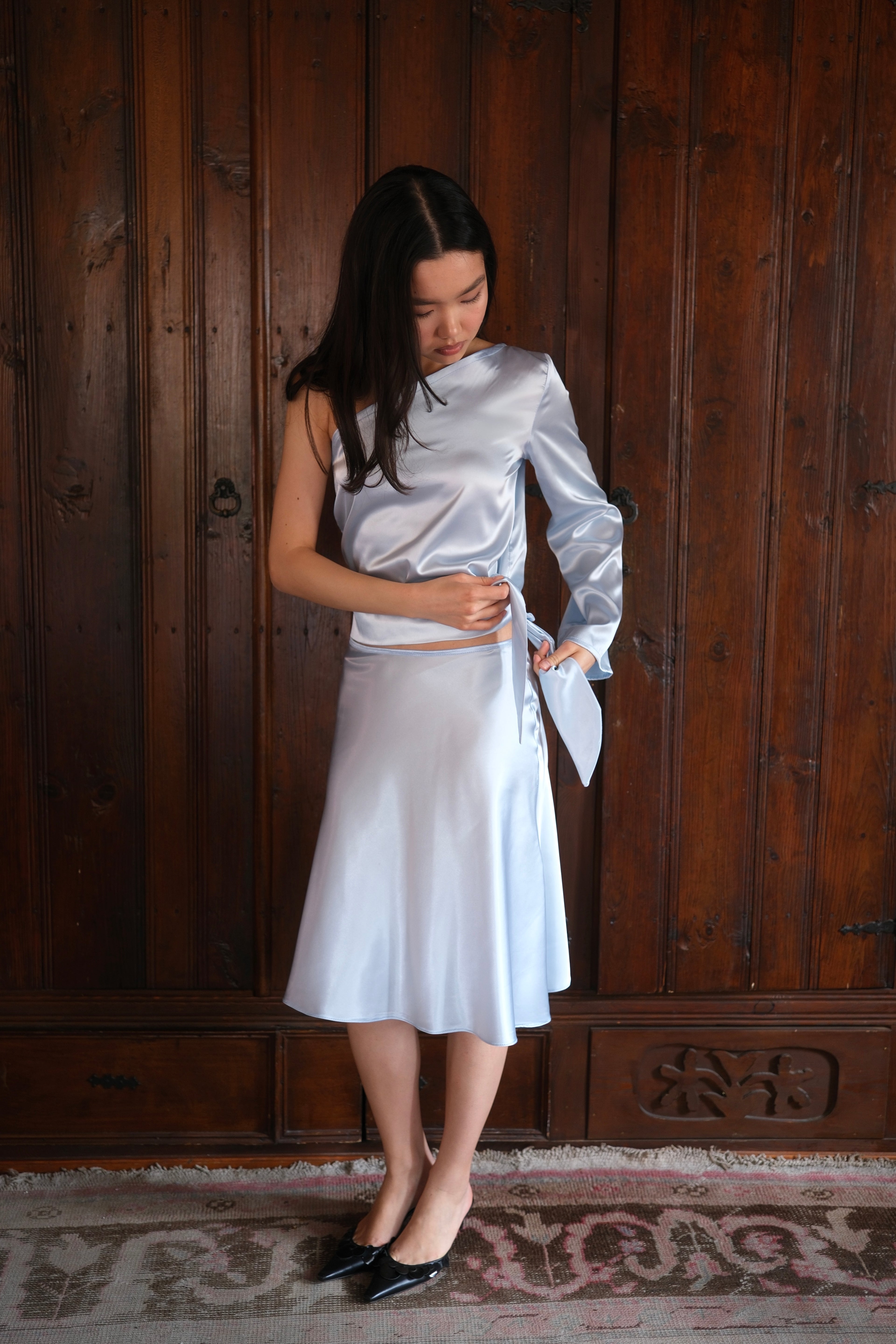 Sora One-Sleeve Blouse