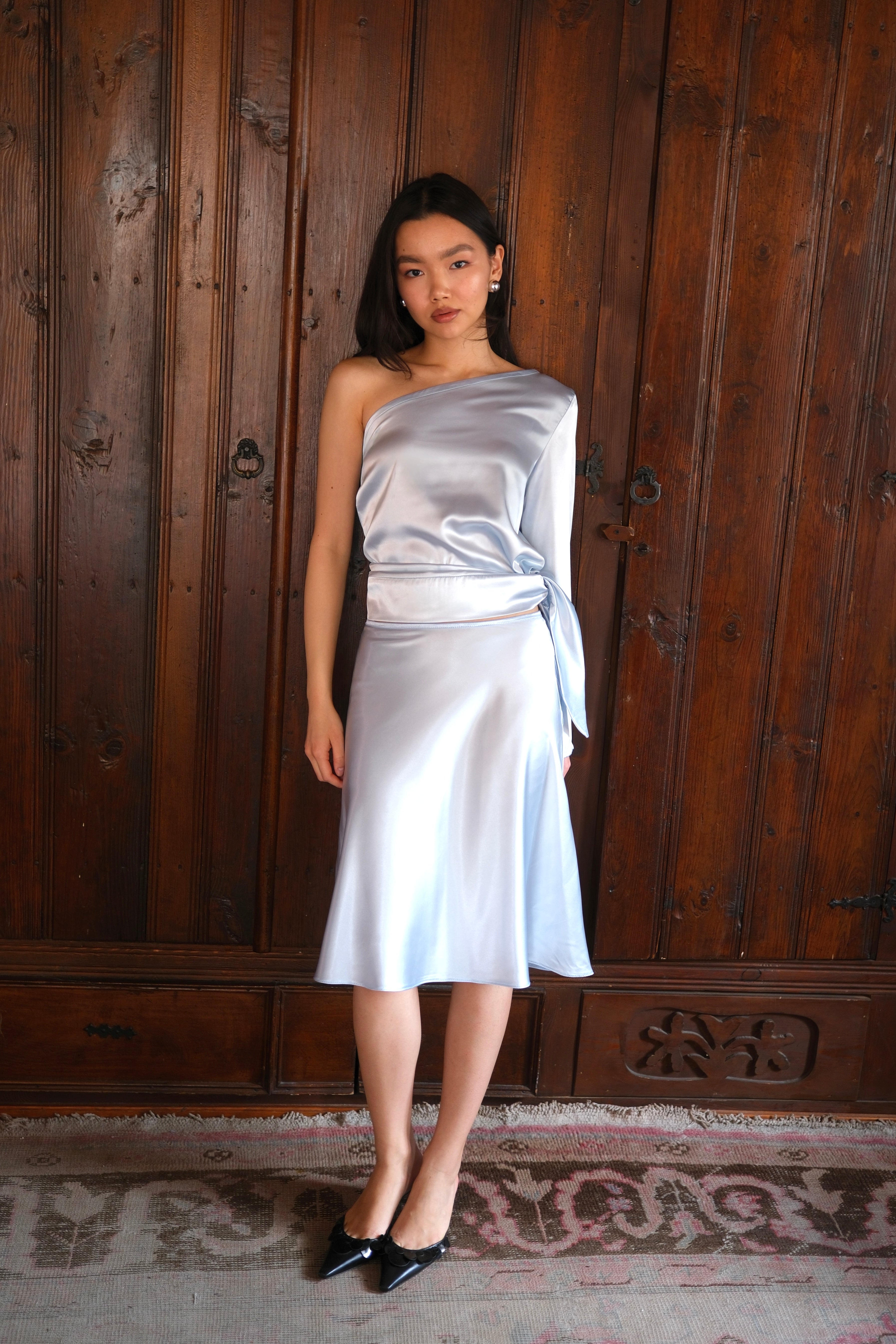 Sora One-Sleeve Blouse