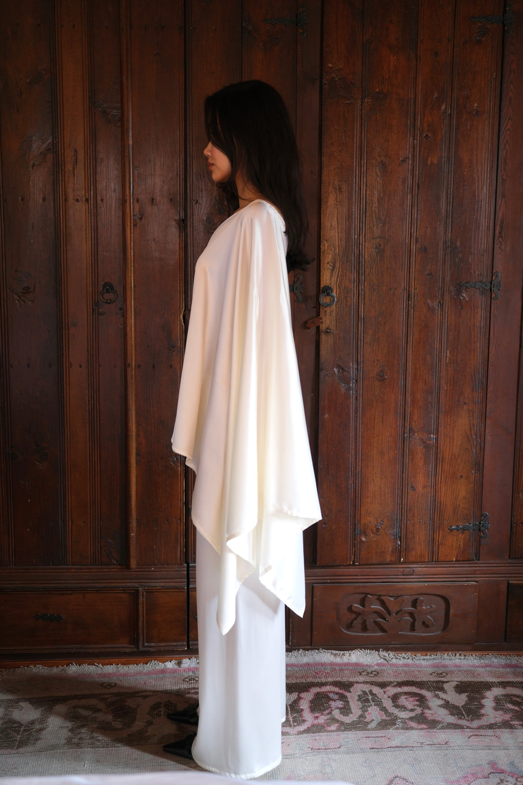 Yuka Asymmetric Blouse