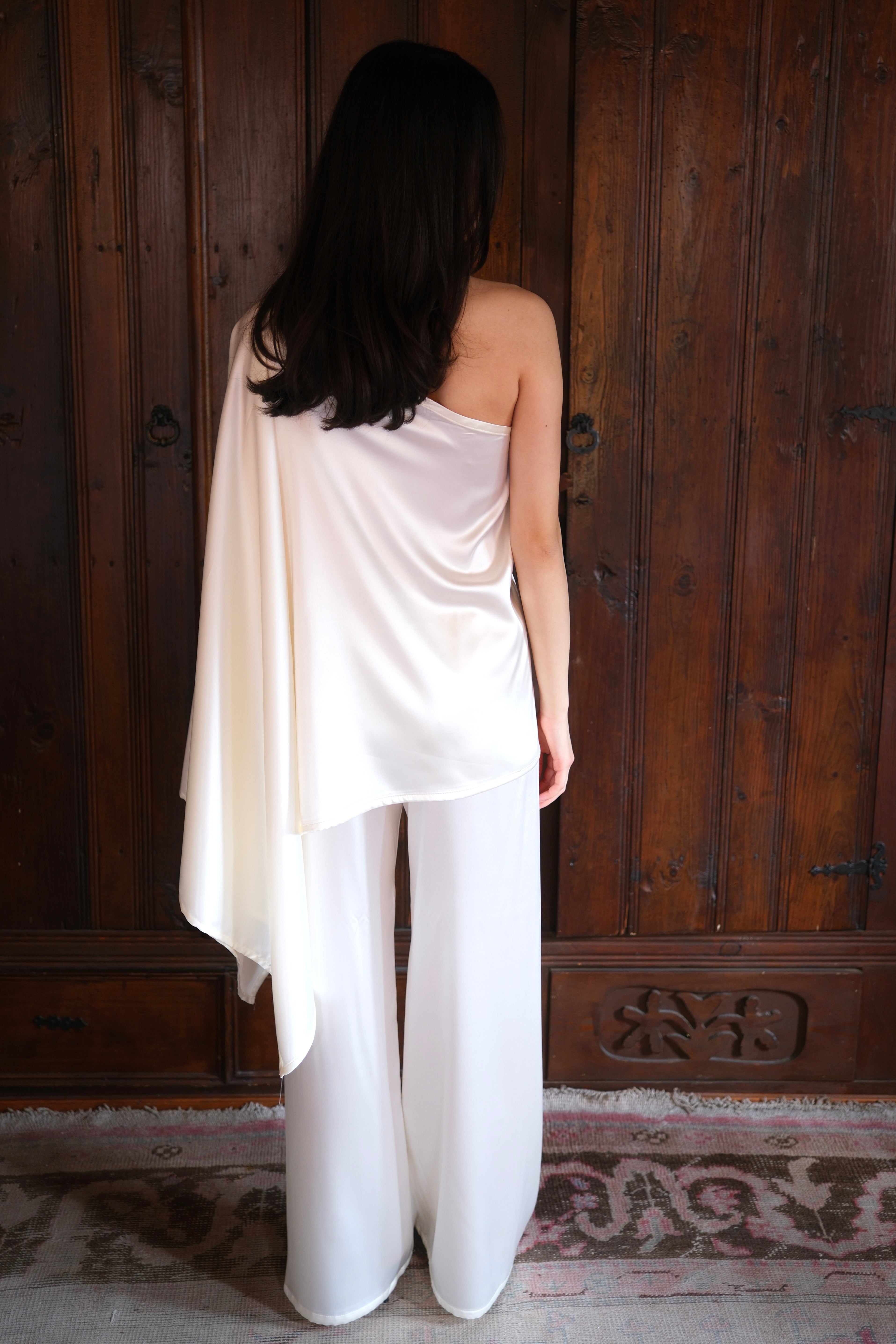 Yuka Asymmetric Blouse